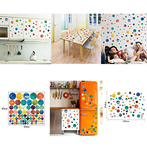Desmontable redondo impermeable azul verde rojo del oro de punto colorido Celestial Body Design Decoración del dormitorio para el sitio del bebé-Nacnic-Nacnic Estudio SL
