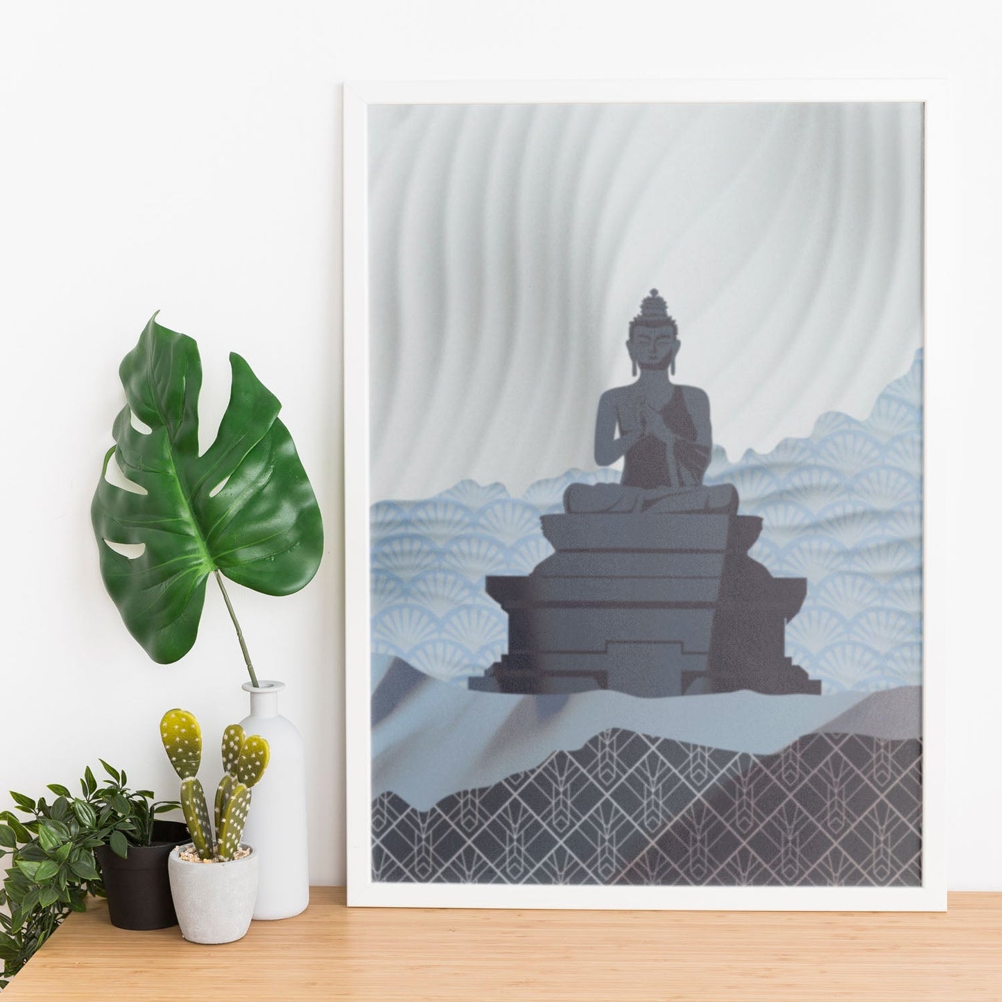 Dharmachakra Mudra Buddha-Artwork-Nacnic-Nacnic Estudio SL