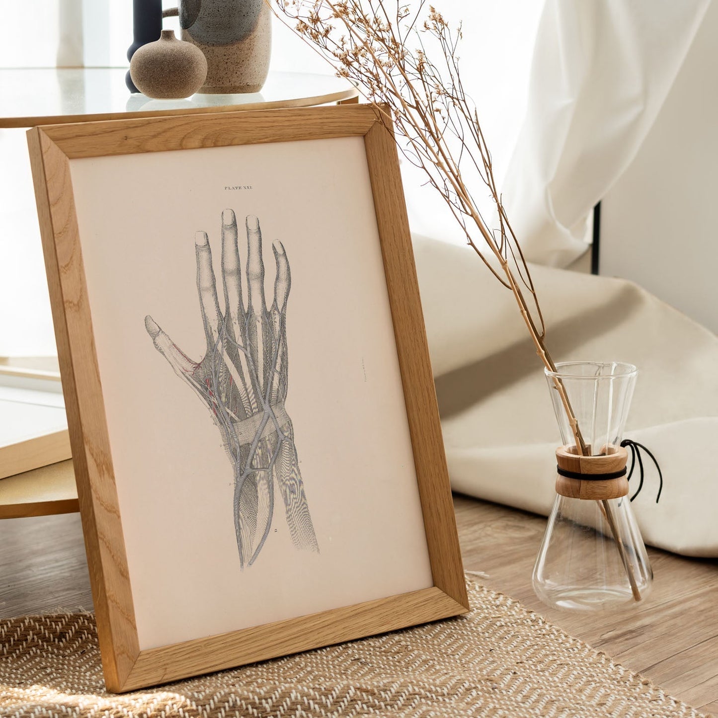 Dissection of the hand-Artwork-Nacnic-Nacnic Estudio SL
