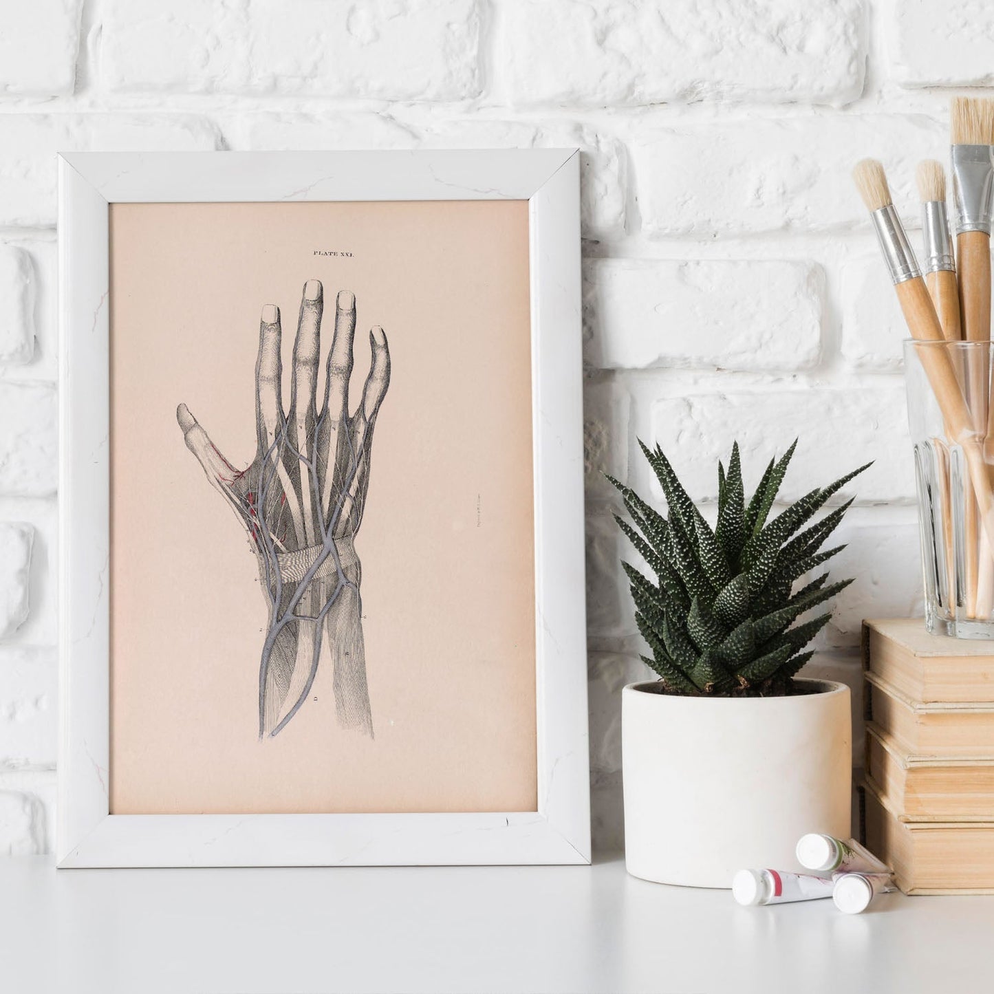 Dissection of the hand-Artwork-Nacnic-Nacnic Estudio SL
