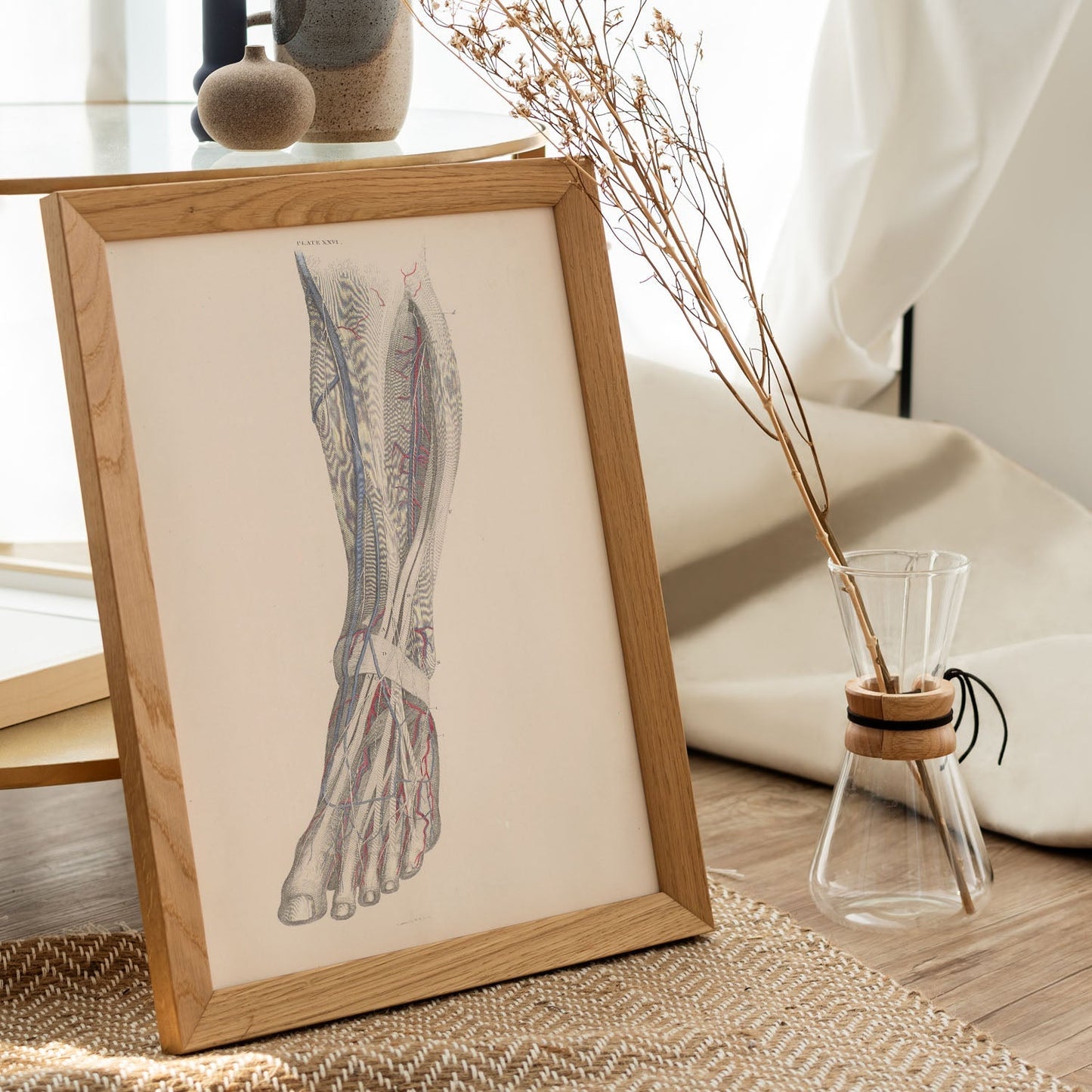 Dissection of the lower leg-Artwork-Nacnic-Nacnic Estudio SL