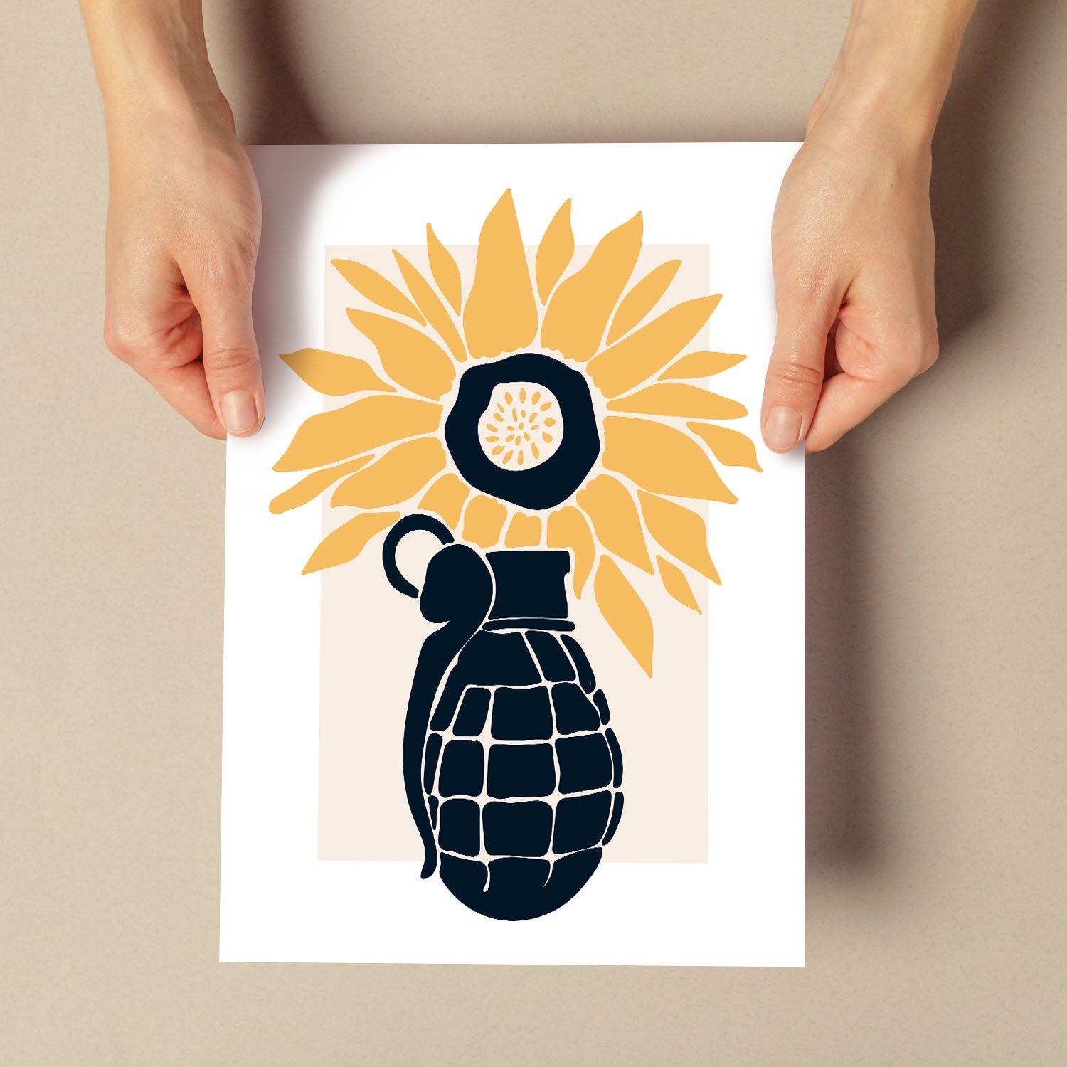 Don't Choose Violence-Artwork-Nacnic-Nacnic Estudio SL