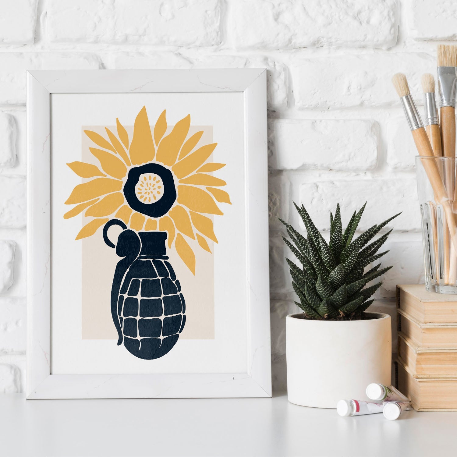 Don't Choose Violence-Artwork-Nacnic-Nacnic Estudio SL