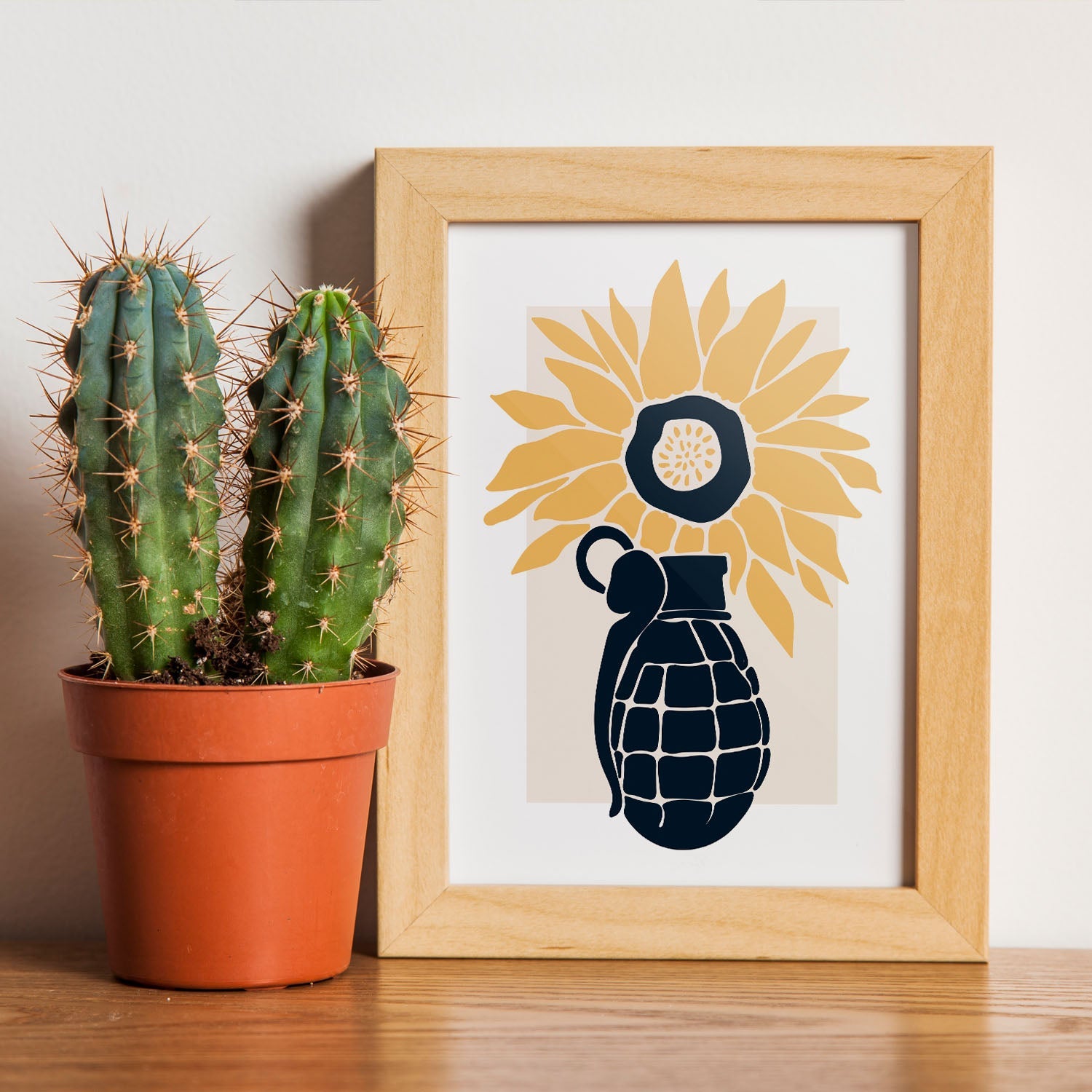 Don't Choose Violence-Artwork-Nacnic-Nacnic Estudio SL