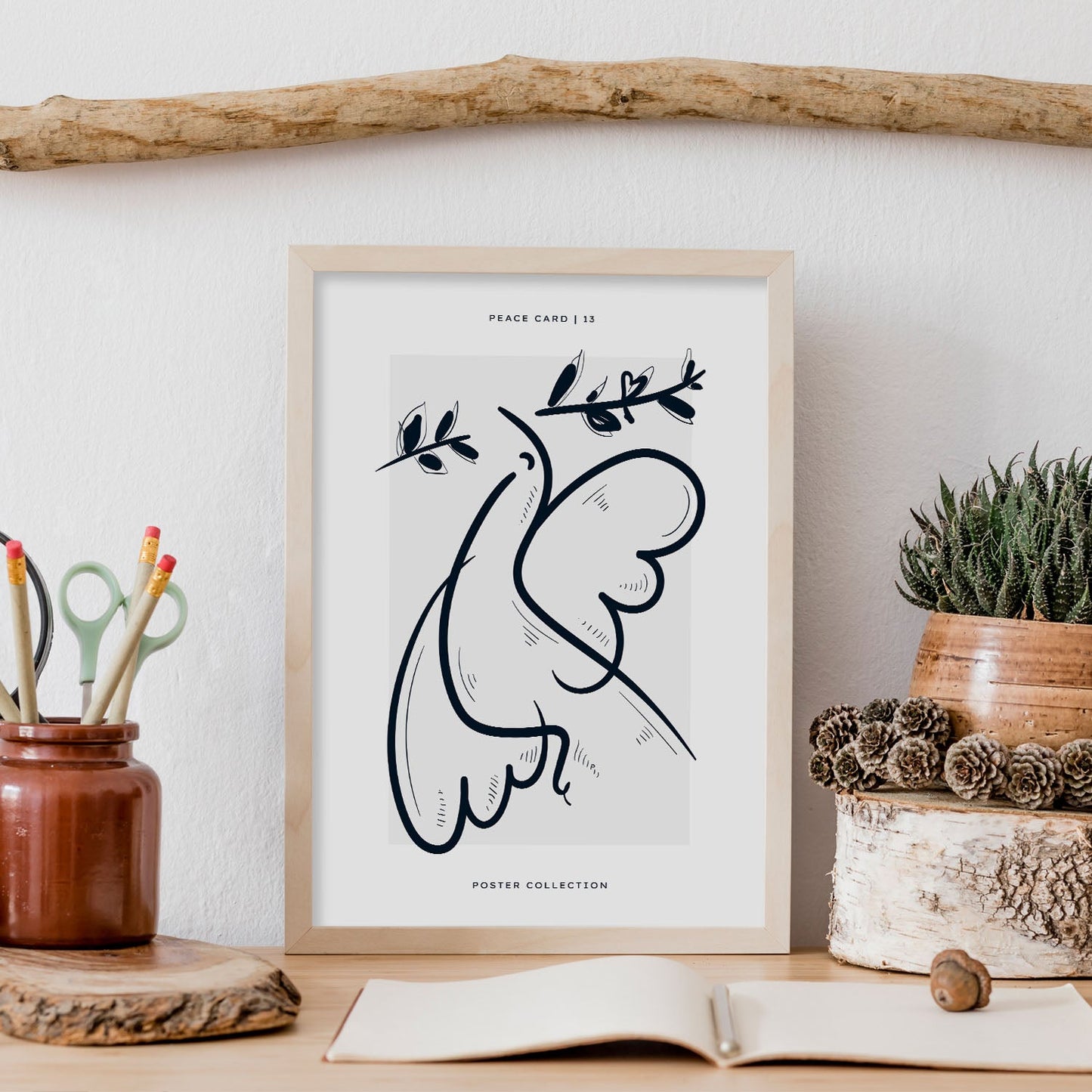 Dove lines-Artwork-Nacnic-Nacnic Estudio SL