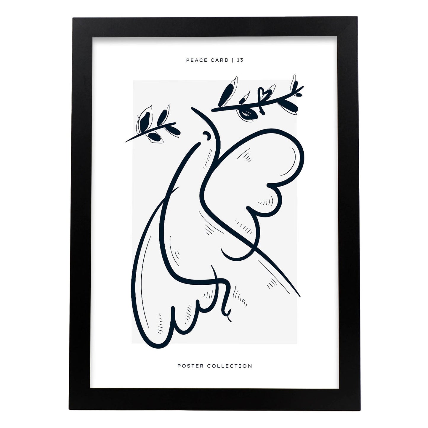 Dove lines-Artwork-Nacnic-A3-Sin marco-Nacnic Estudio SL