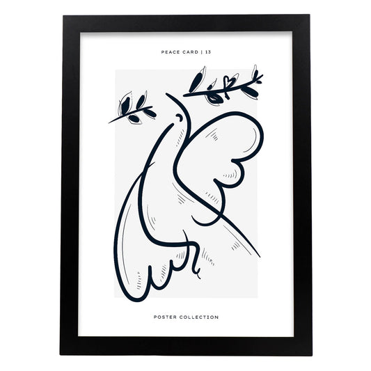 Dove lines-Artwork-Nacnic-A3-Sin marco-Nacnic Estudio SL
