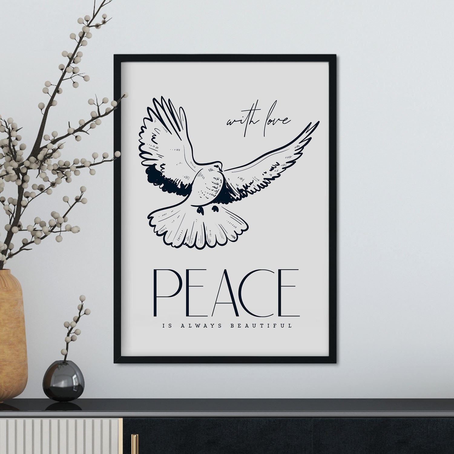 Dove peace-Artwork-Nacnic-Nacnic Estudio SL