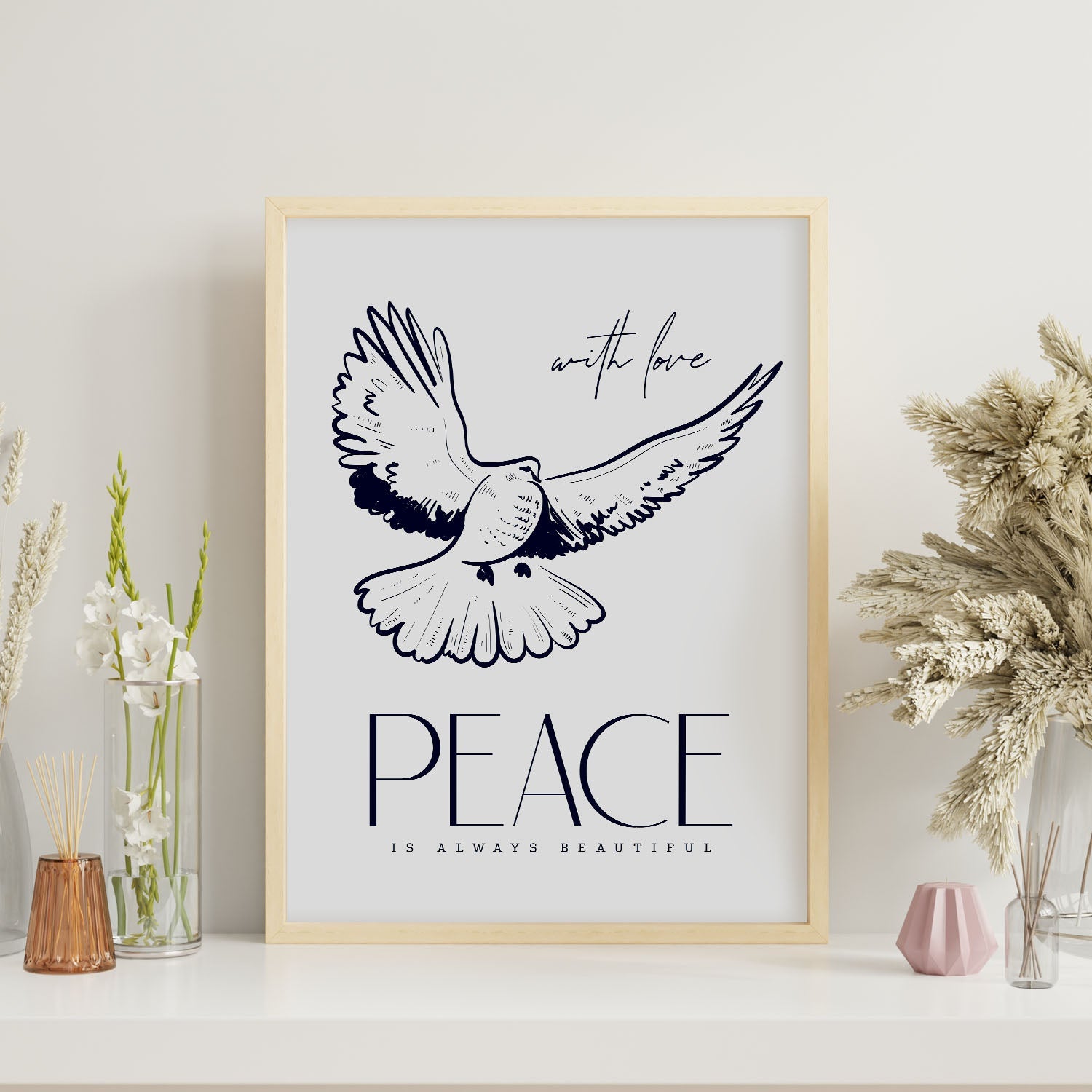 Dove peace-Artwork-Nacnic-Nacnic Estudio SL