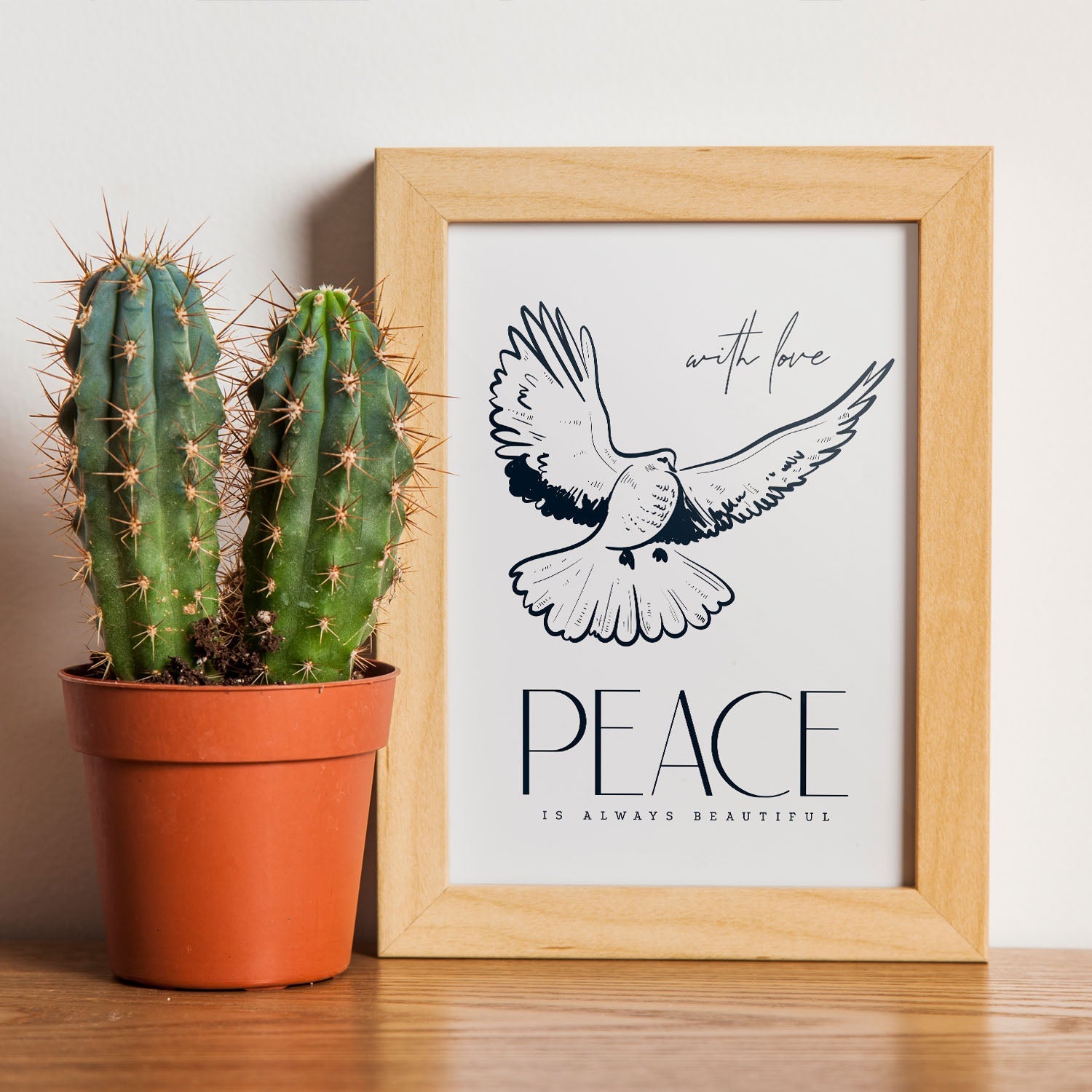 Dove peace-Artwork-Nacnic-Nacnic Estudio SL