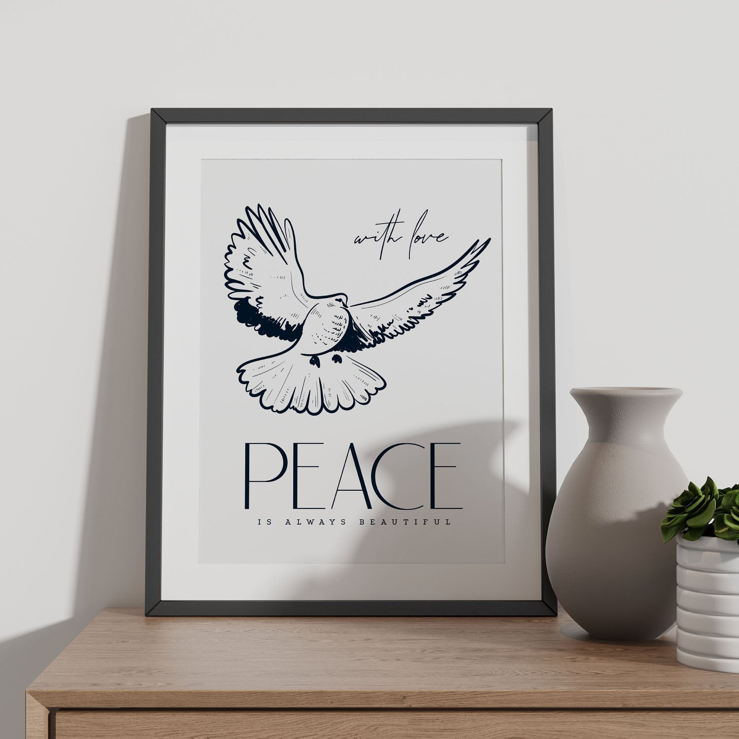 Dove peace-Artwork-Nacnic-Nacnic Estudio SL