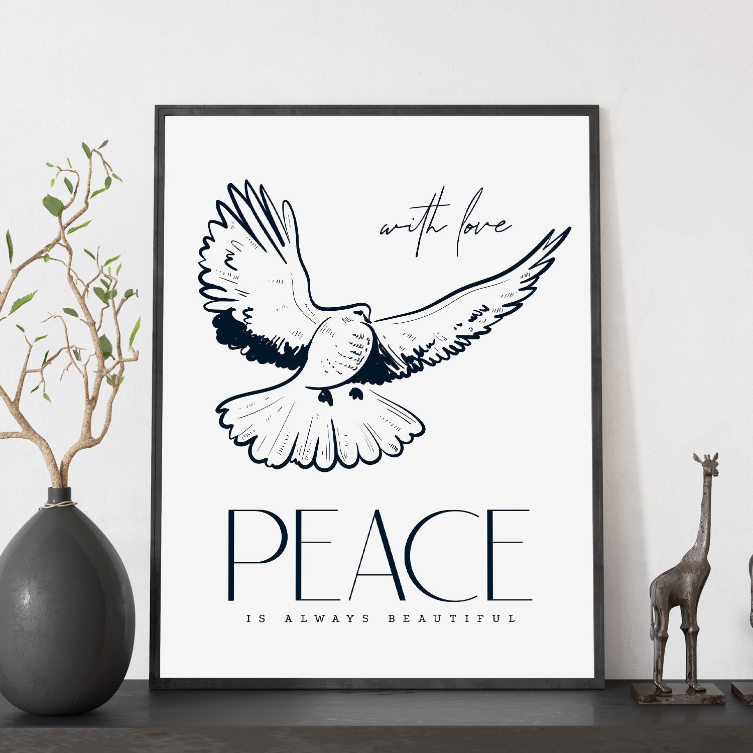 Dove peace-Artwork-Nacnic-Nacnic Estudio SL