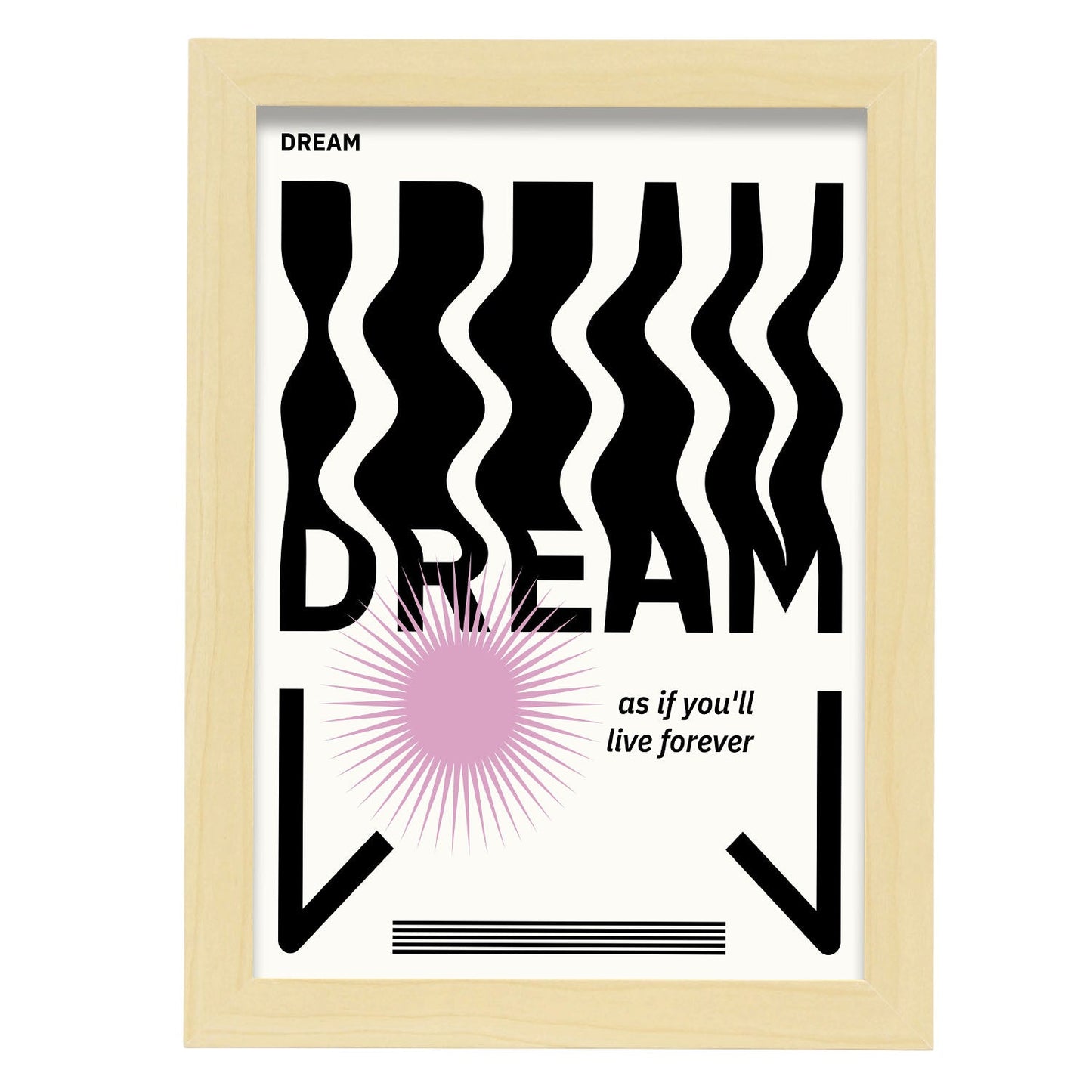 Dream-Artwork-Nacnic-A4-Marco Madera clara-Nacnic Estudio SL