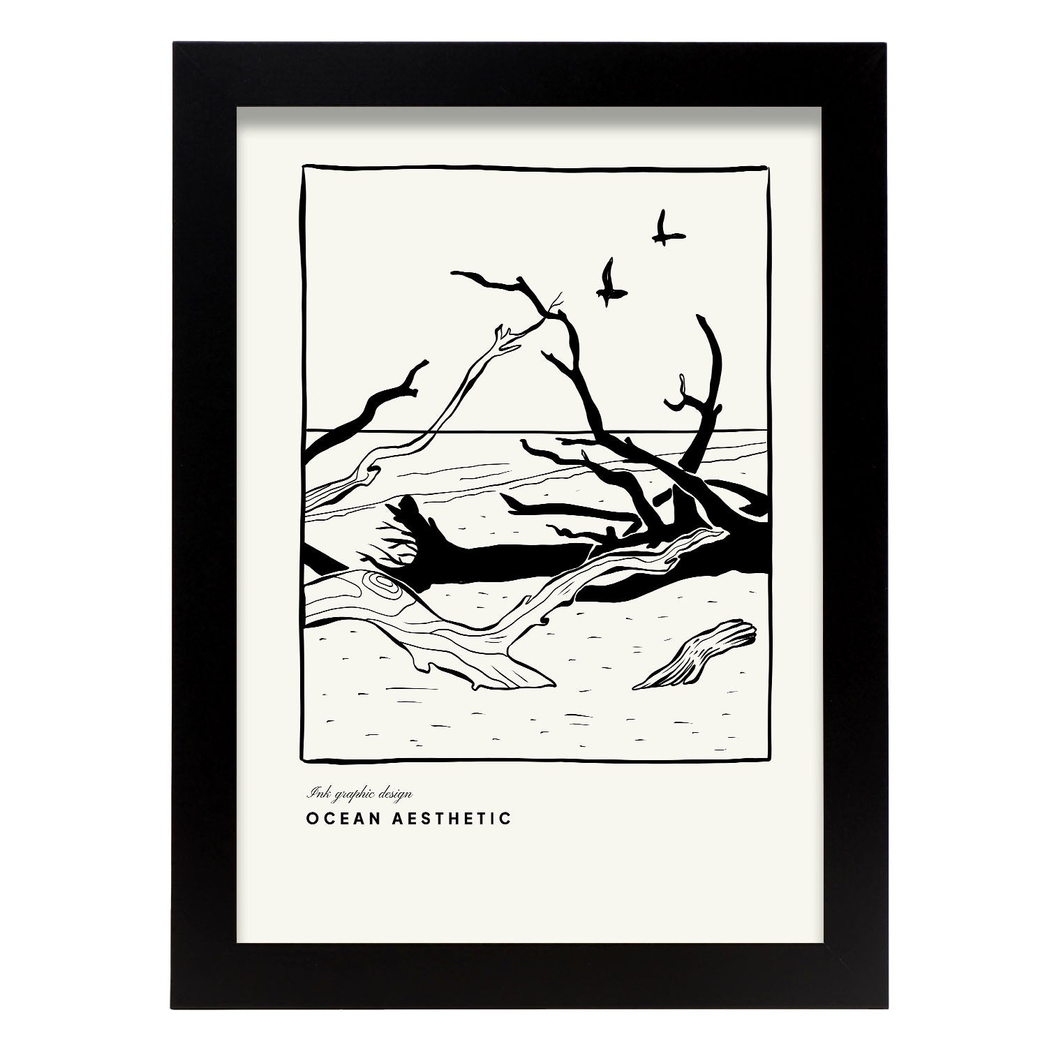 Driftwood-Artwork-Nacnic-A4-Sin marco-Nacnic Estudio SL