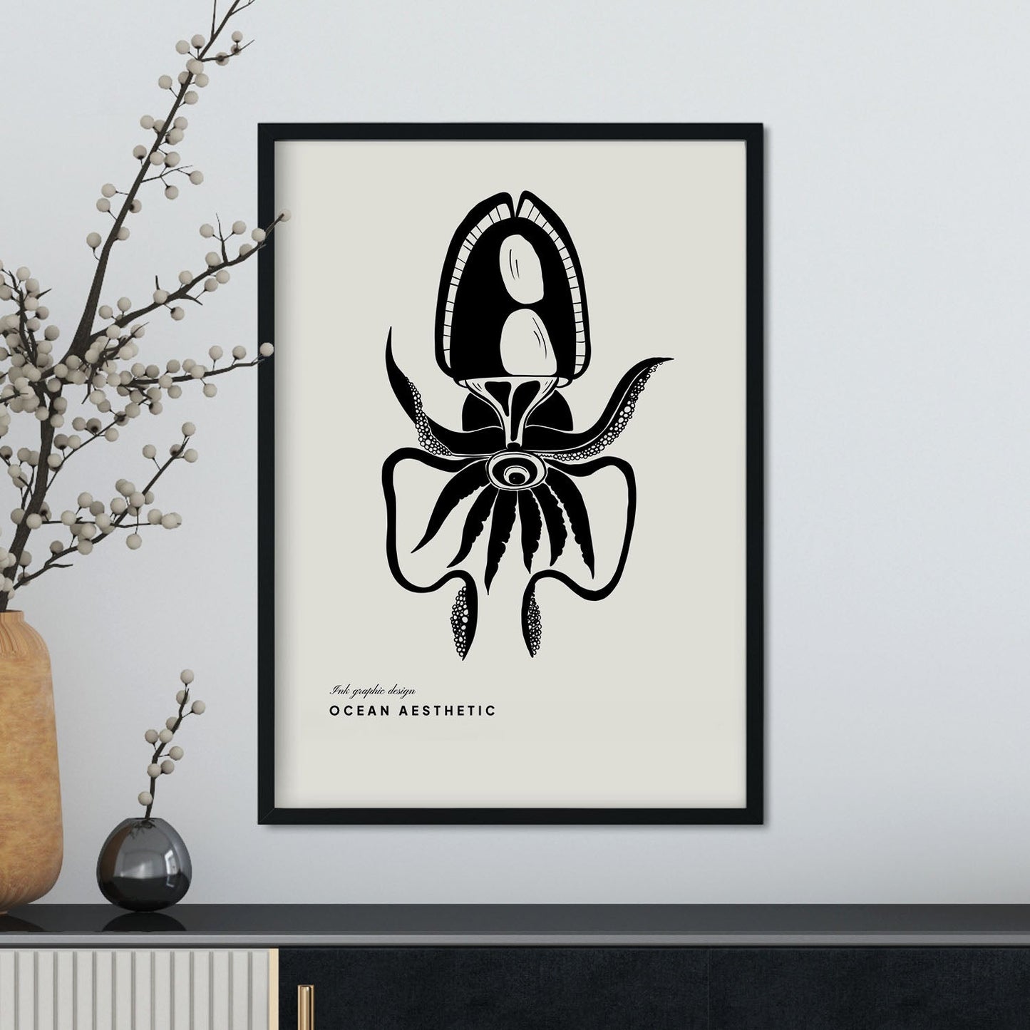 Eye-Flash Squid-Artwork-Nacnic-Nacnic Estudio SL