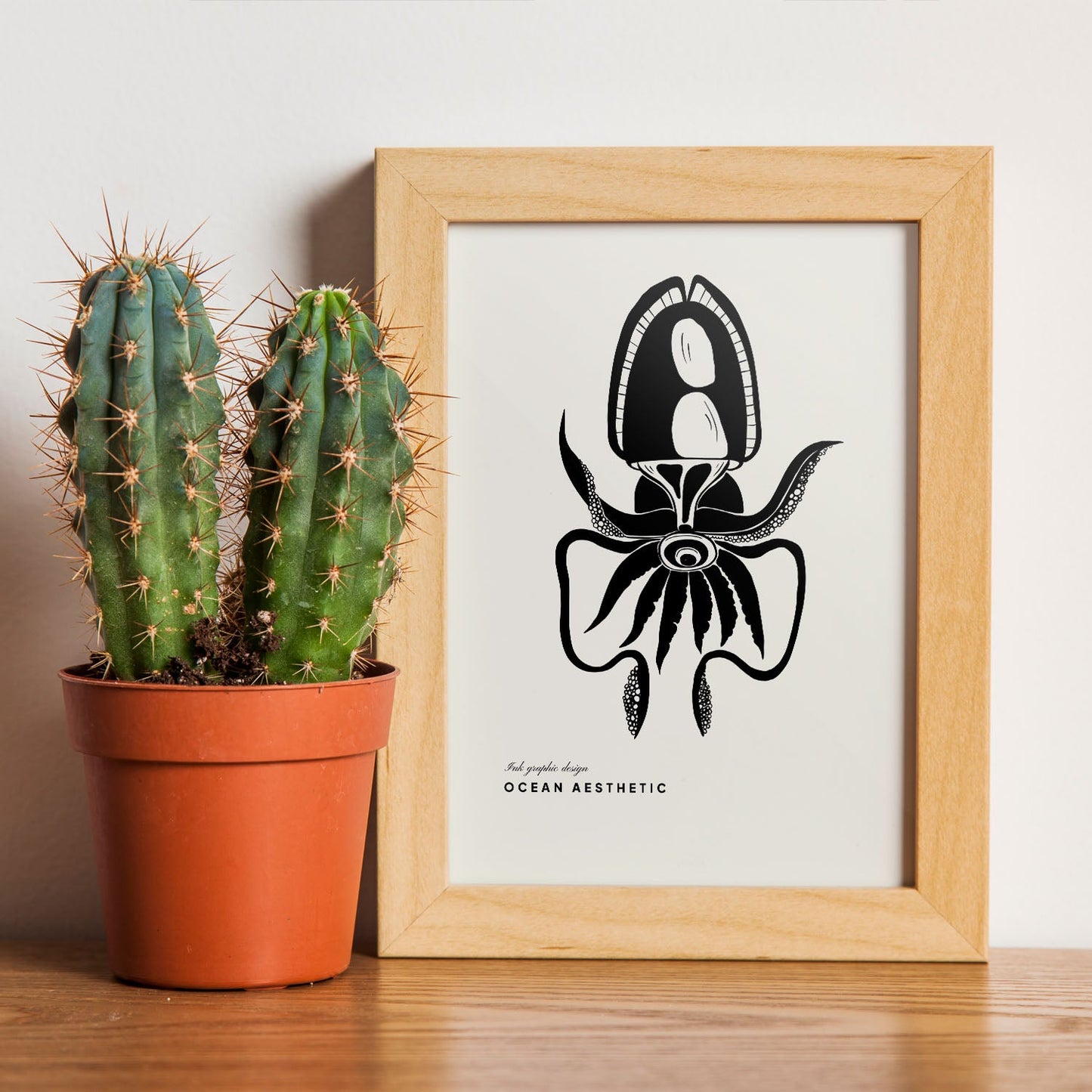 Eye-Flash Squid-Artwork-Nacnic-Nacnic Estudio SL