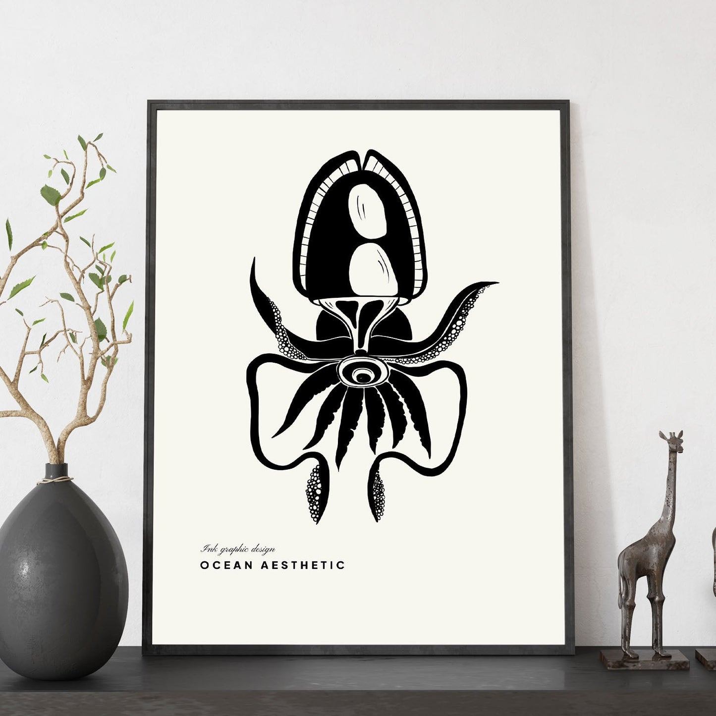 Eye-Flash Squid-Artwork-Nacnic-Nacnic Estudio SL