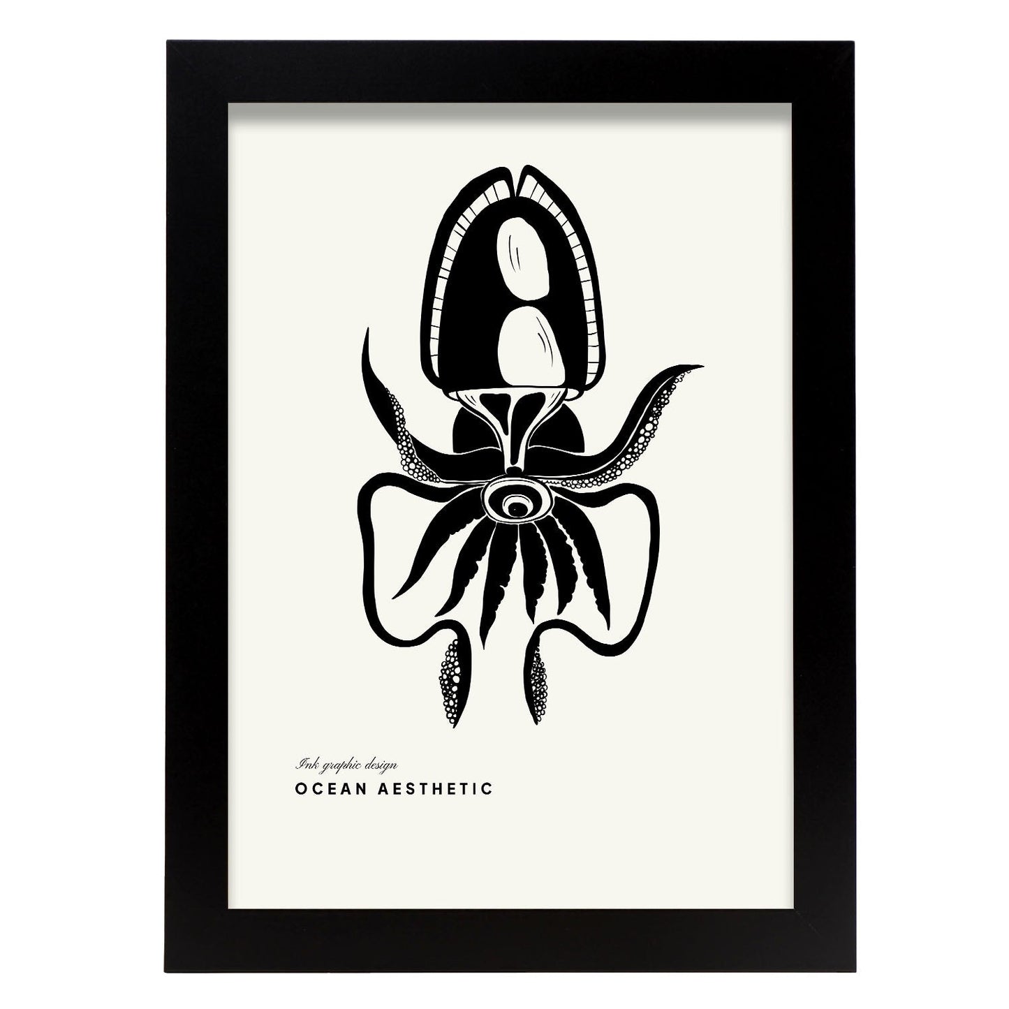 Eye-Flash Squid-Artwork-Nacnic-A4-Sin marco-Nacnic Estudio SL