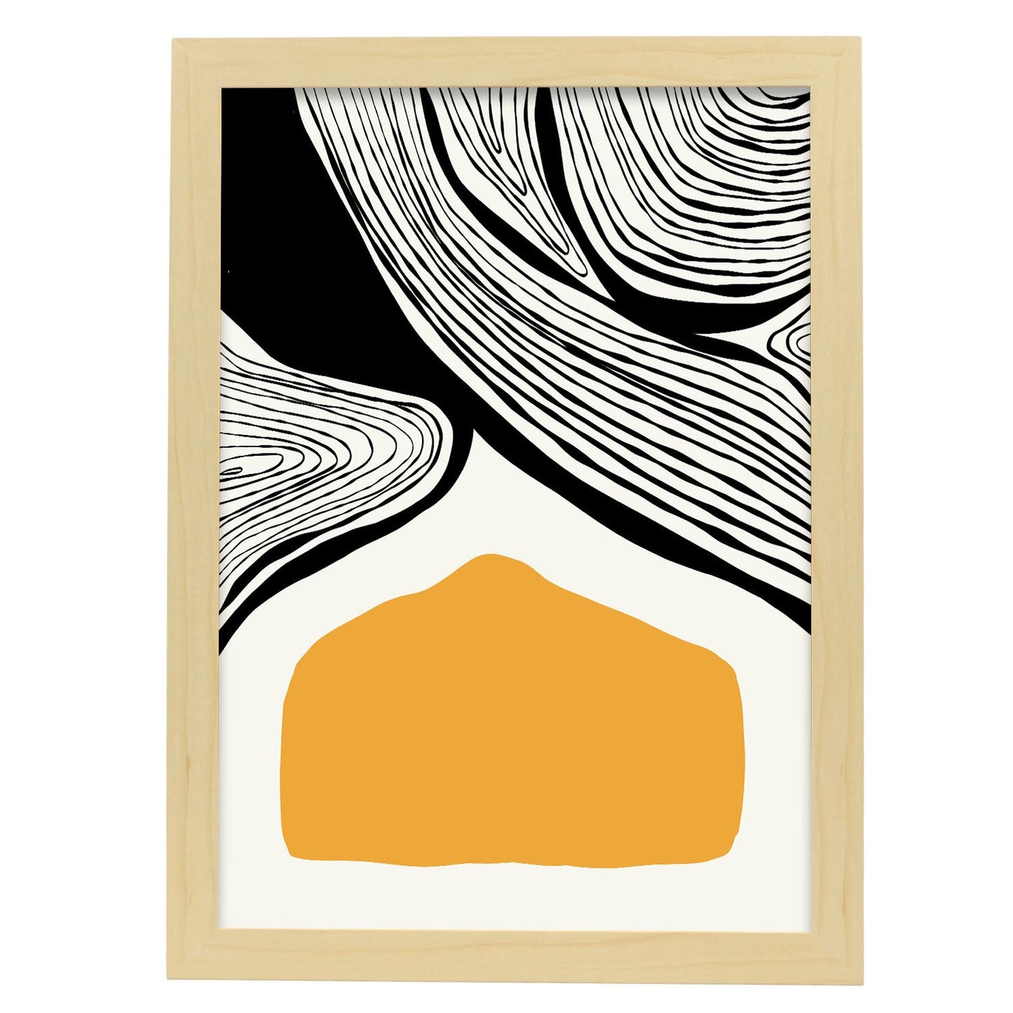 Fascinating-Artwork-Nacnic-A3-Marco Madera clara-Nacnic Estudio SL