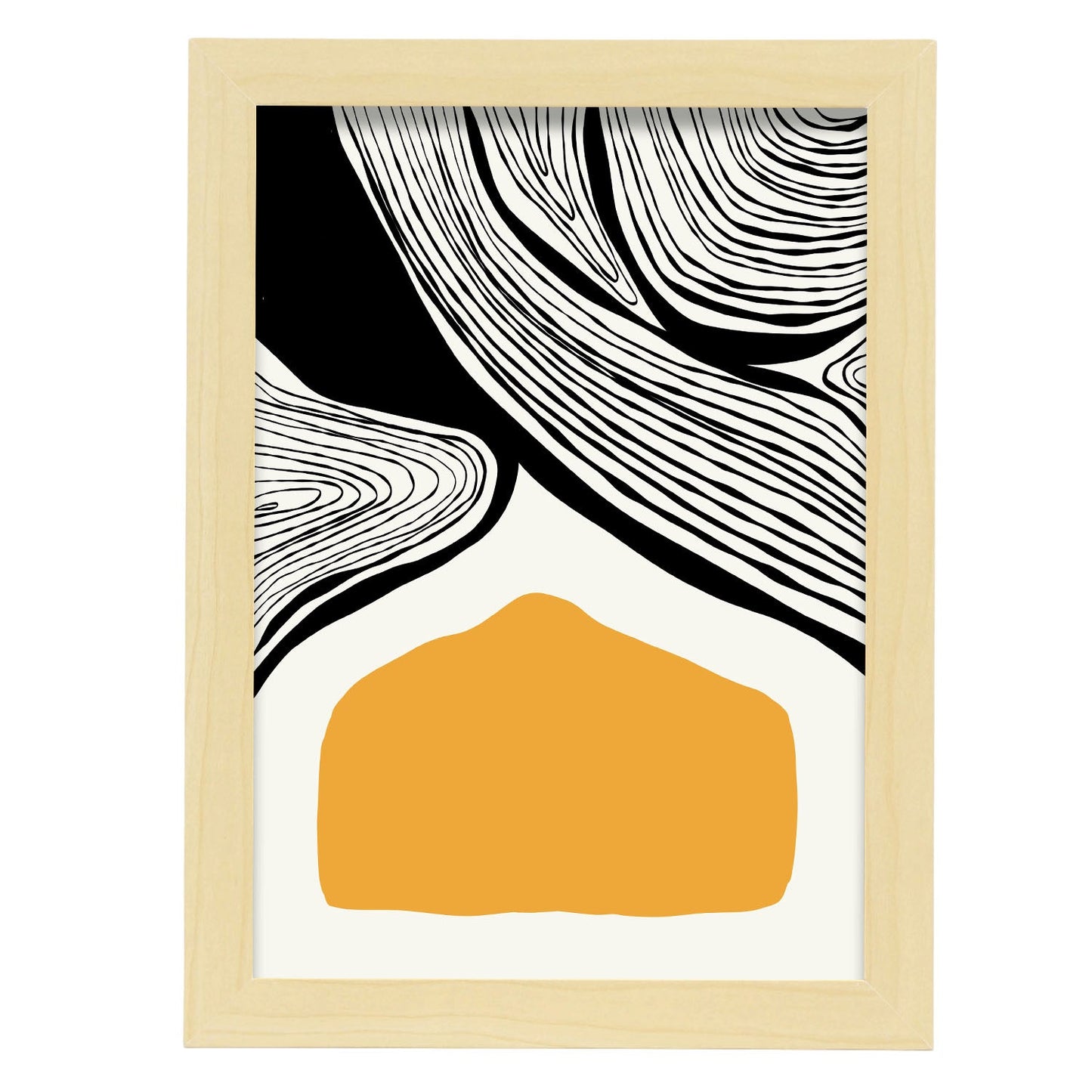 Fascinating-Artwork-Nacnic-A4-Marco Madera clara-Nacnic Estudio SL