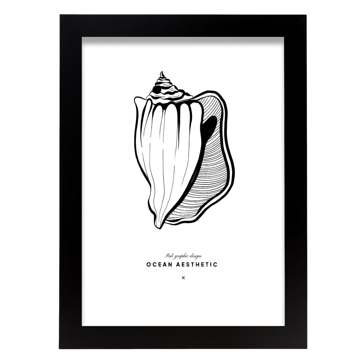 Fighting conch-Artwork-Nacnic-A4-Sin marco-Nacnic Estudio SL