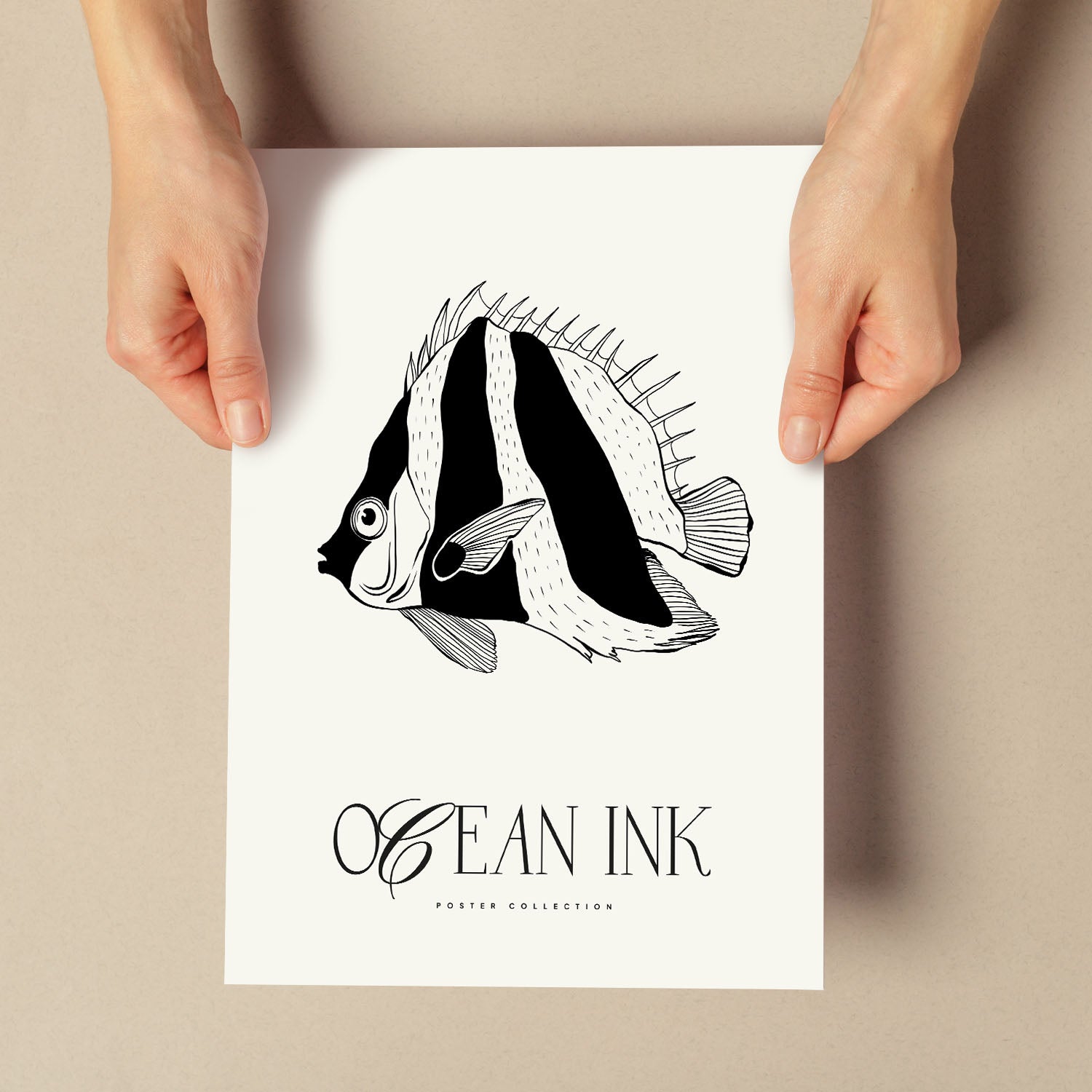 Fish Stripes-Artwork-Nacnic-Nacnic Estudio SL