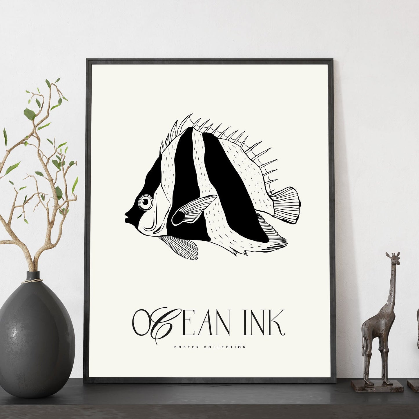Fish Stripes-Artwork-Nacnic-Nacnic Estudio SL