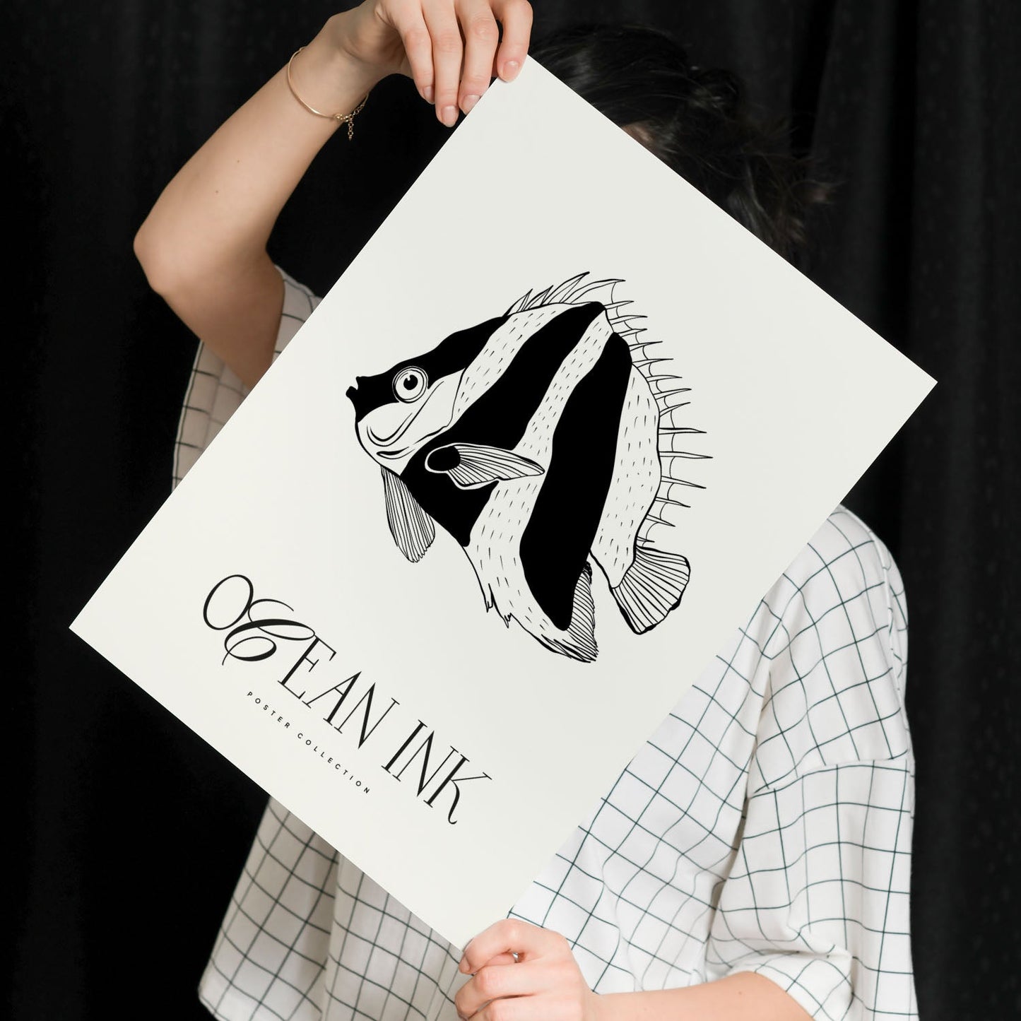 Fish Stripes-Artwork-Nacnic-Nacnic Estudio SL