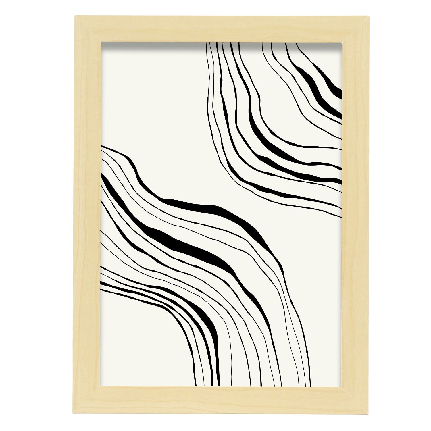 Flawless-Artwork-Nacnic-A4-Marco Madera clara-Nacnic Estudio SL
