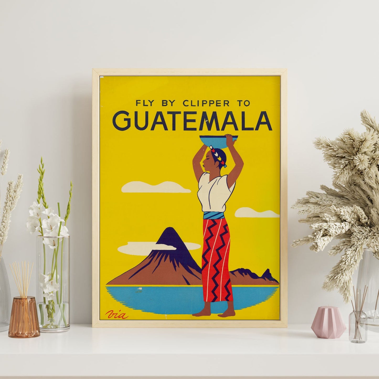 Fly_By_Clipper_To_Guatemala-Artwork-Nacnic-Nacnic Estudio SL
