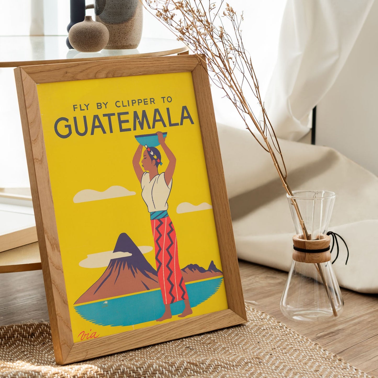 Fly_By_Clipper_To_Guatemala-Artwork-Nacnic-Nacnic Estudio SL