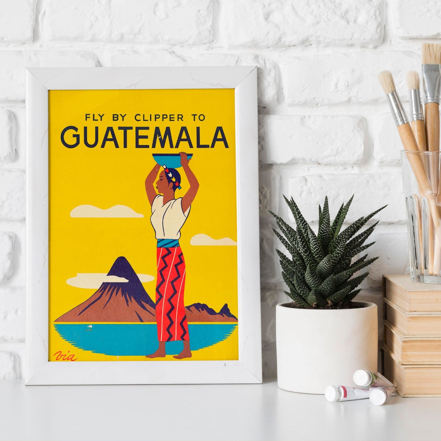 Fly_By_Clipper_To_Guatemala-Artwork-Nacnic-Nacnic Estudio SL