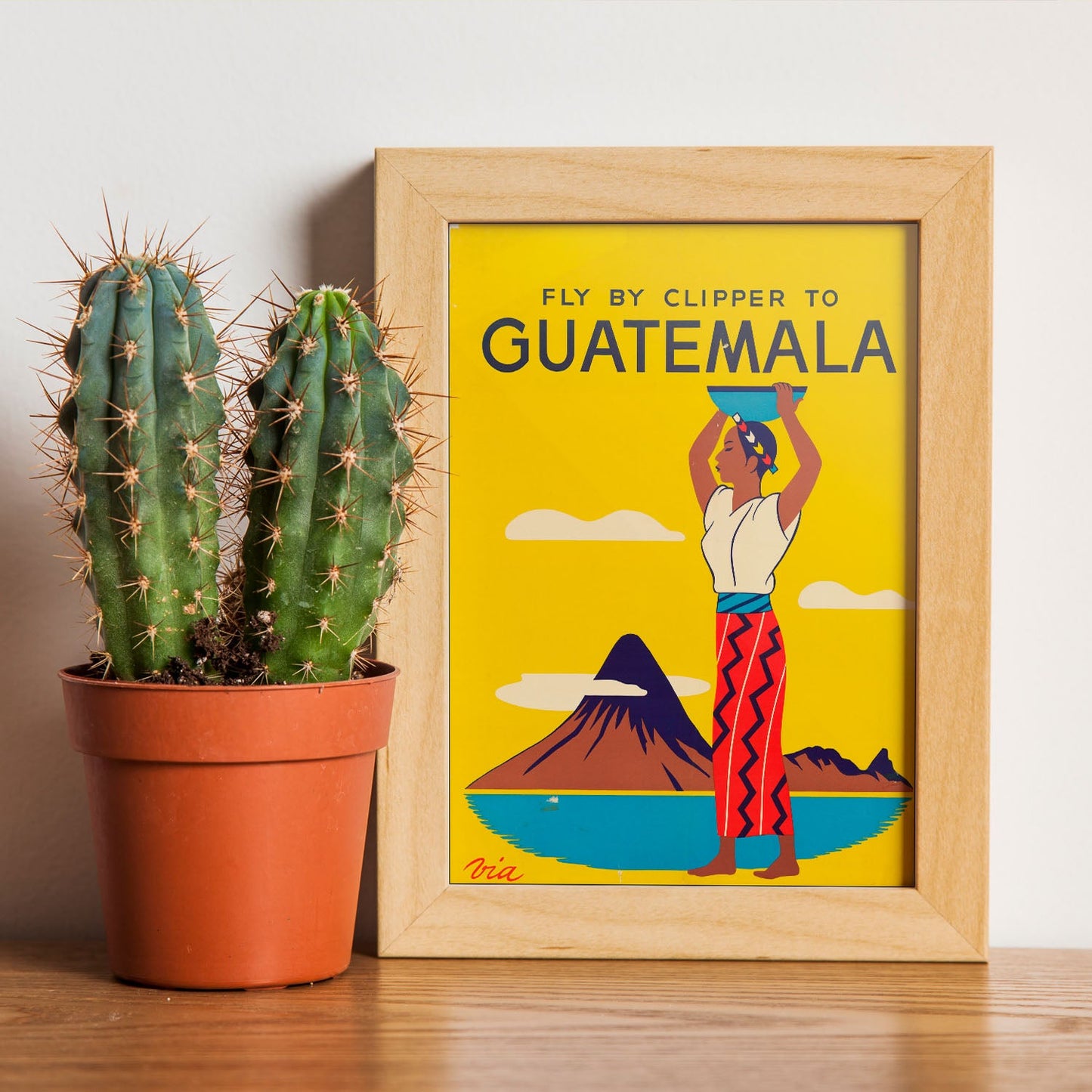 Fly_By_Clipper_To_Guatemala-Artwork-Nacnic-Nacnic Estudio SL