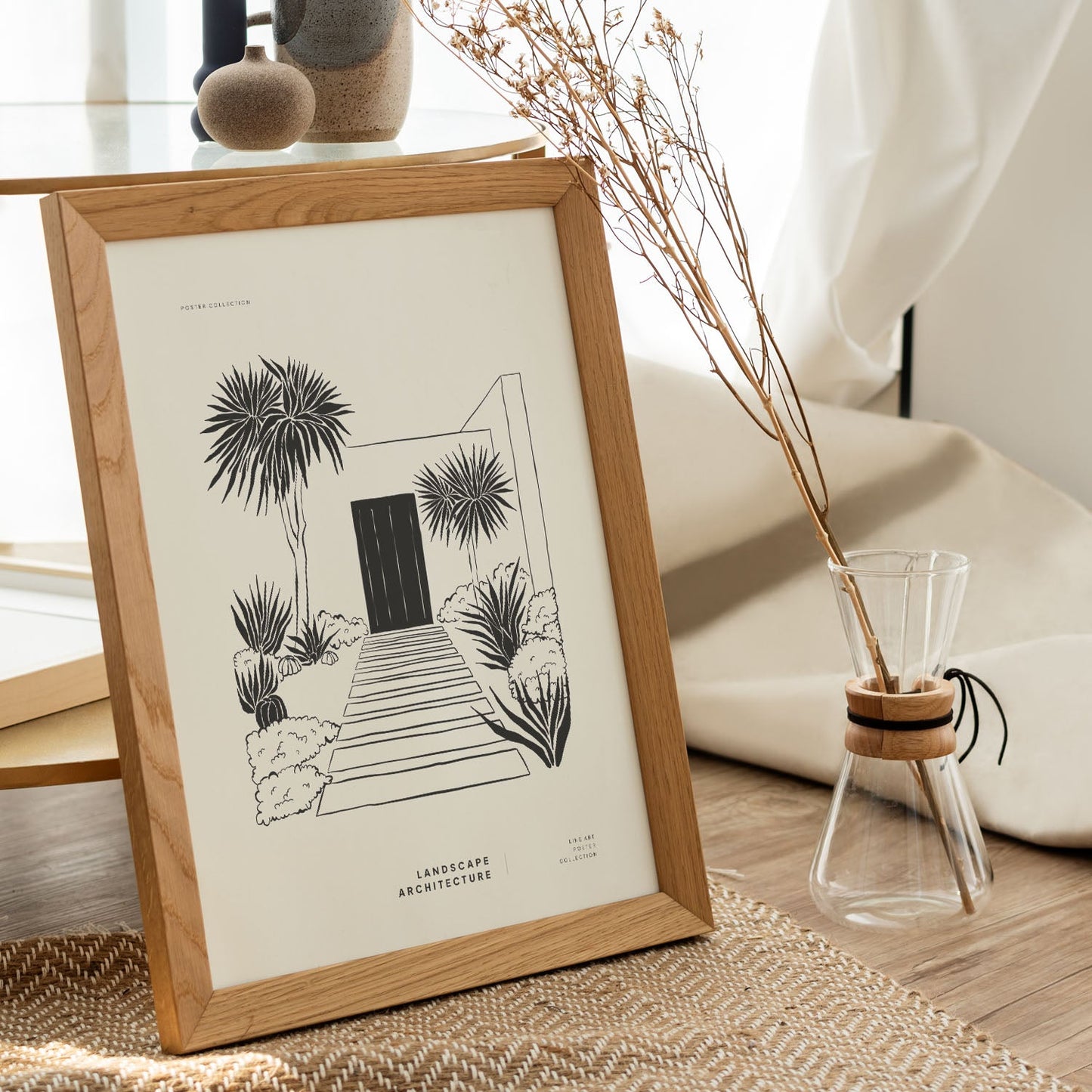 Front Lawn Dessert Style-Artwork-Nacnic-Nacnic Estudio SL