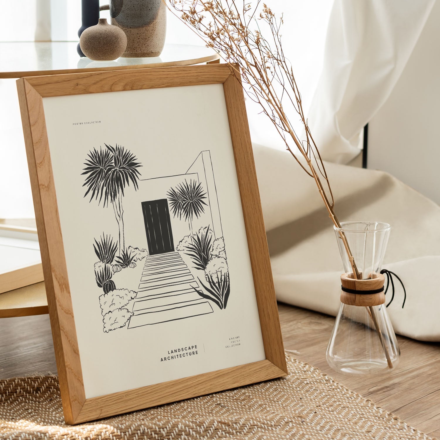Front Lawn Dessert Style-Artwork-Nacnic-Nacnic Estudio SL