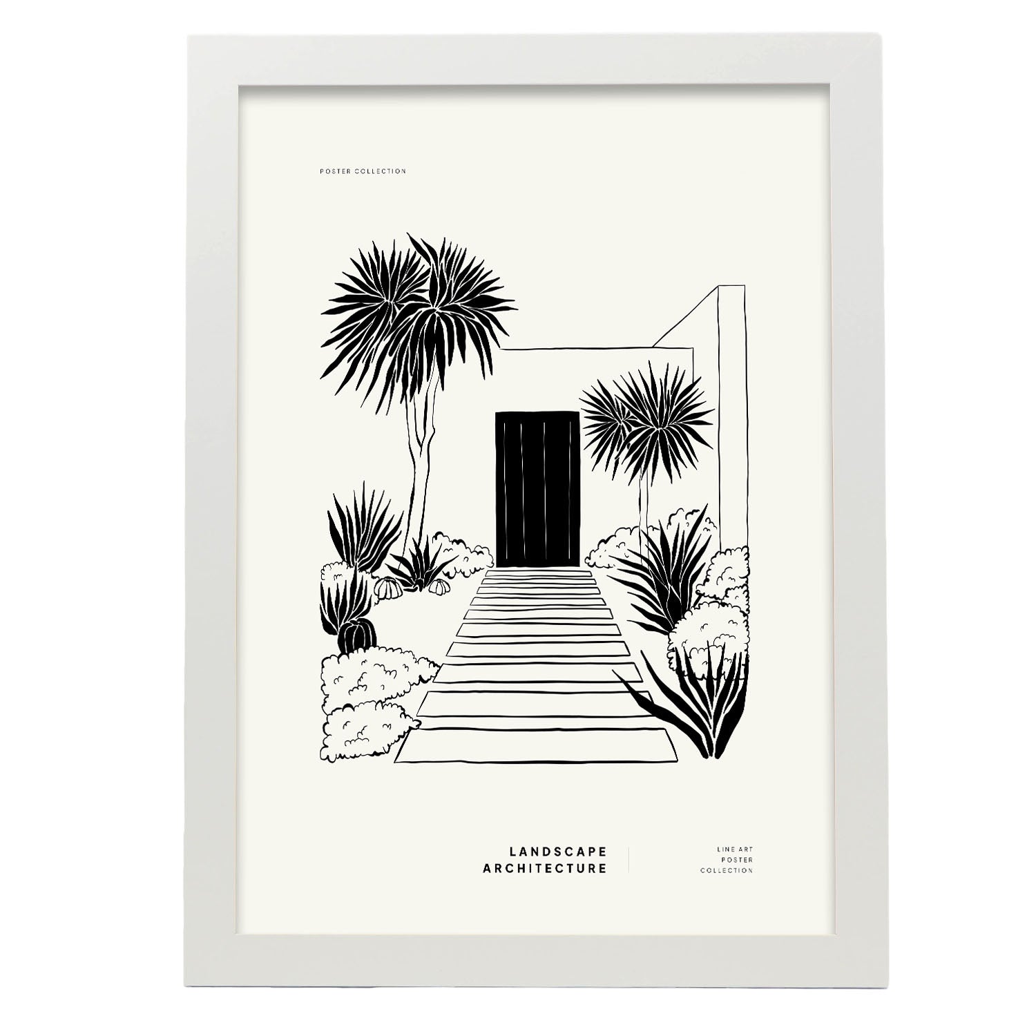 Front Lawn Dessert Style-Artwork-Nacnic-A3-Marco Blanco-Nacnic Estudio SL