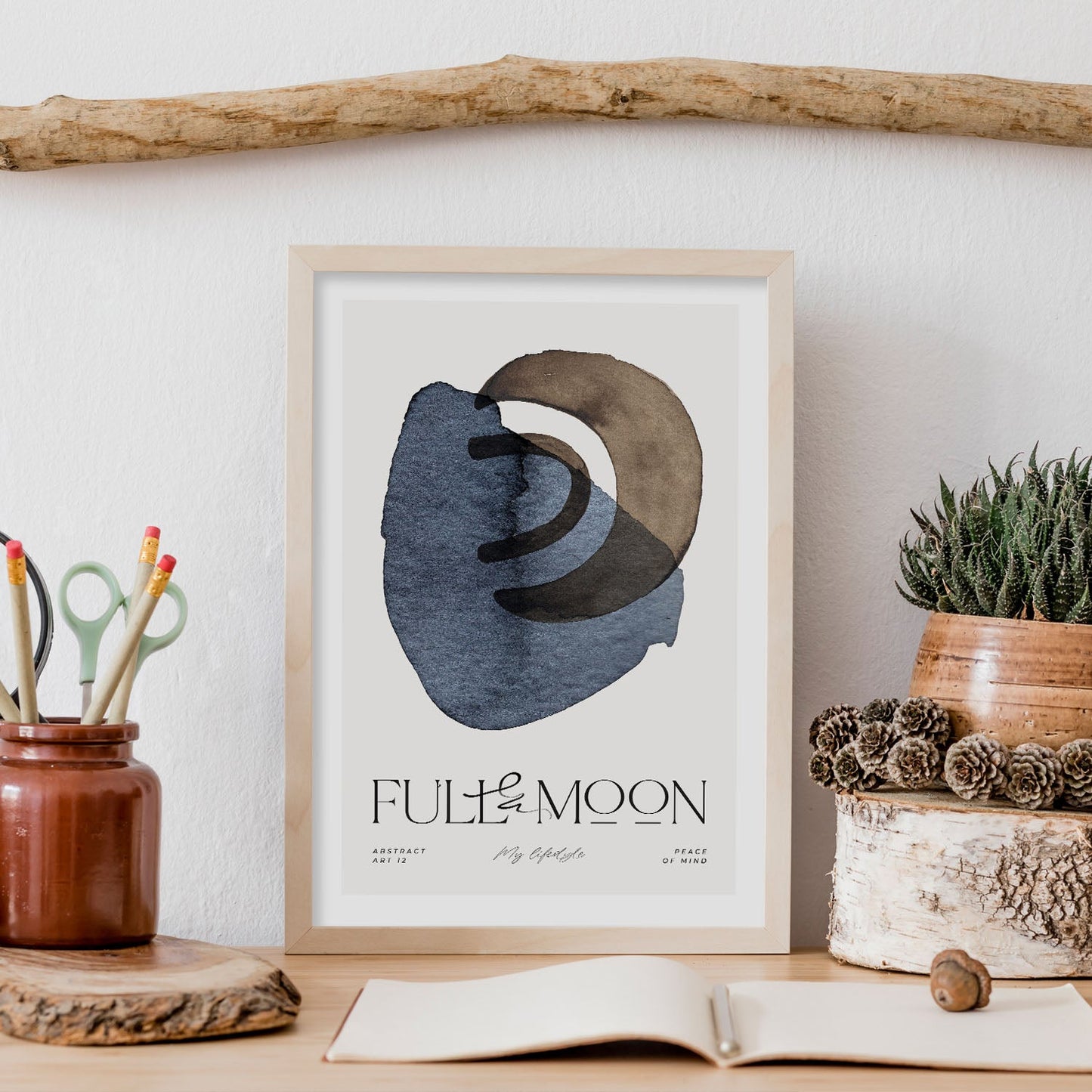 Full Moon-Artwork-Nacnic-Nacnic Estudio SL