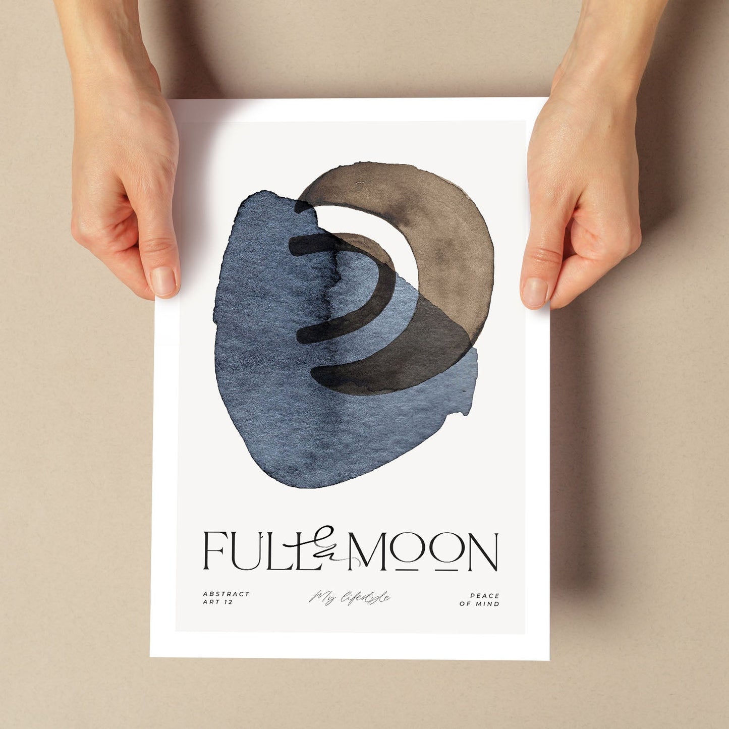 Full Moon-Artwork-Nacnic-Nacnic Estudio SL