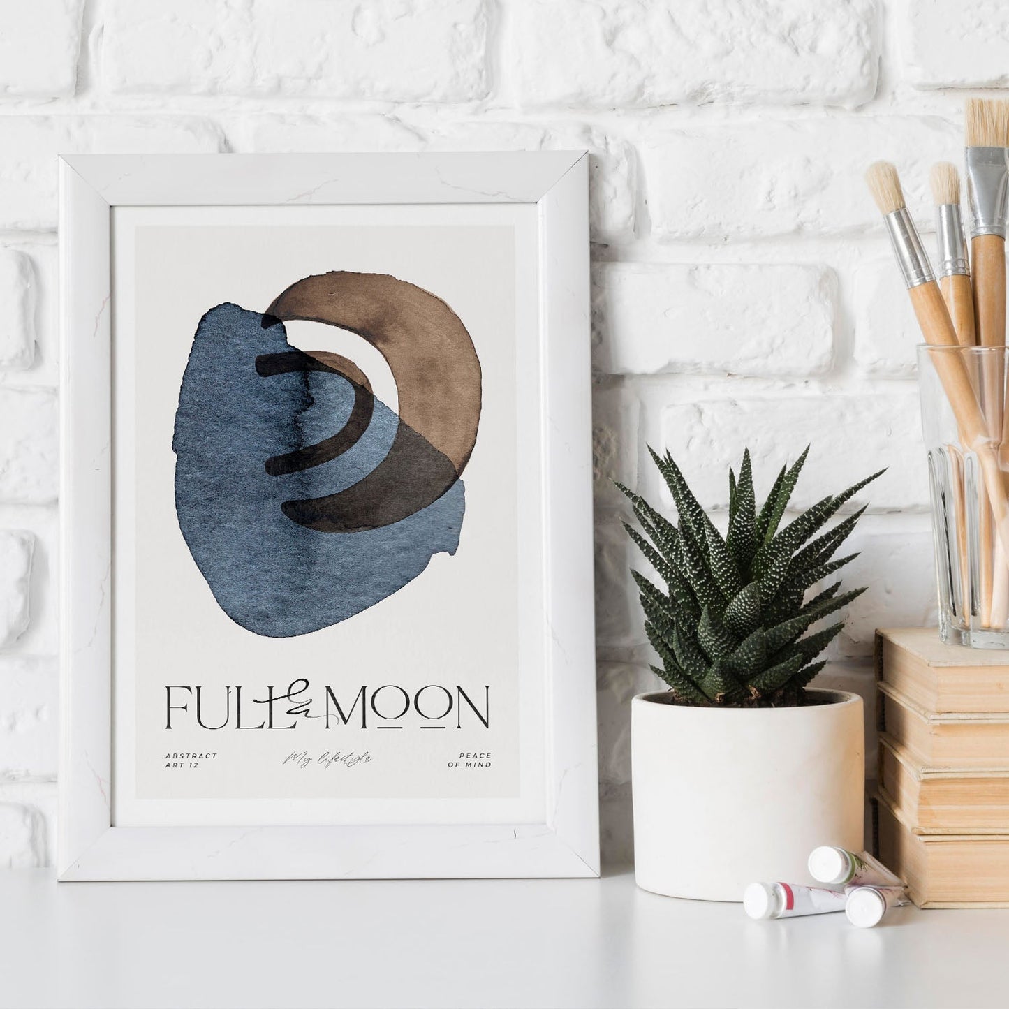 Full Moon-Artwork-Nacnic-Nacnic Estudio SL