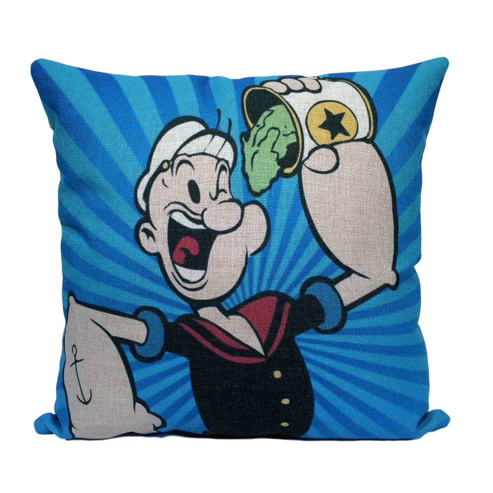 Funda de cojin Popeye y sus espinacas-Nacnic-Nacnic Estudio SL