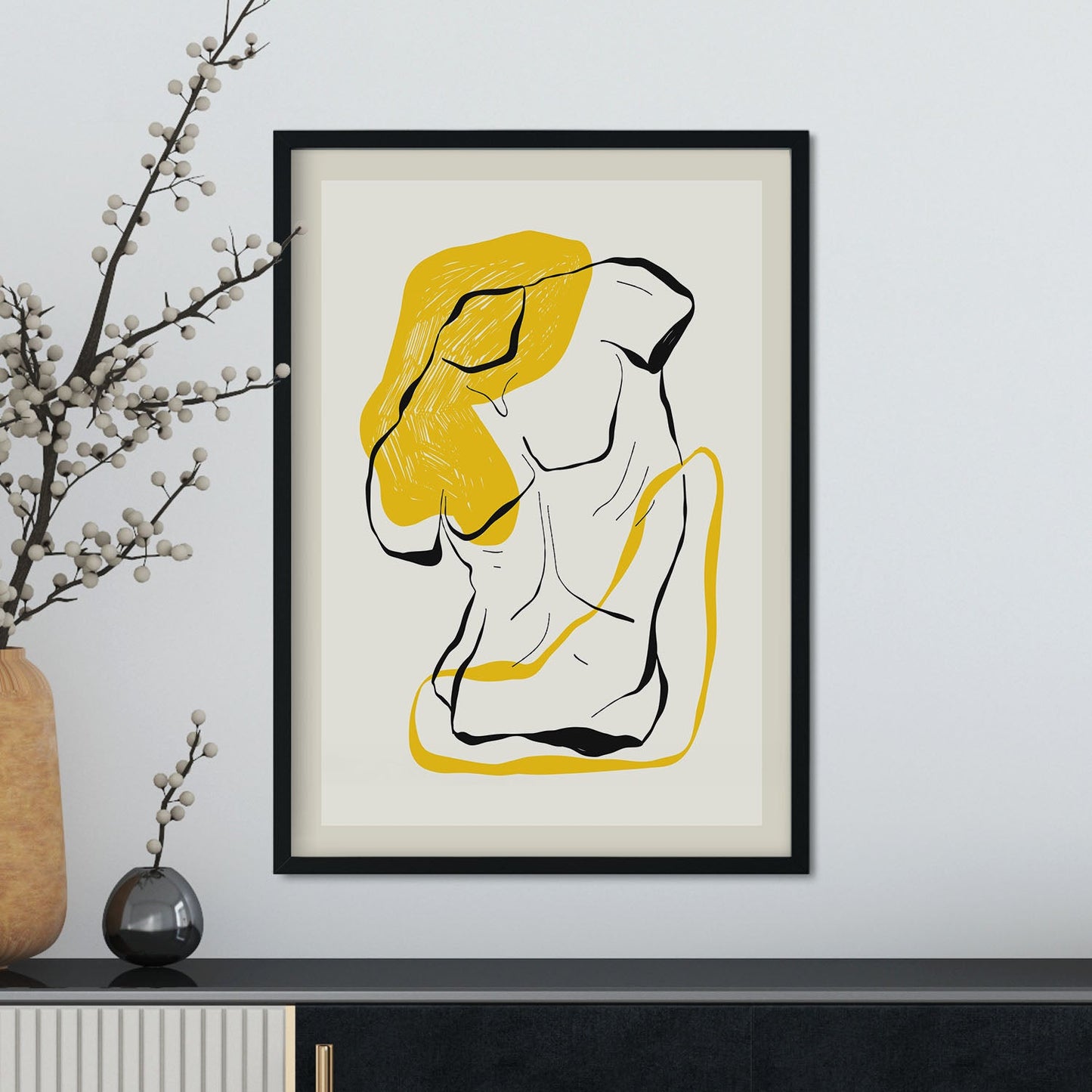 Gaddi Torso-Artwork-Nacnic-Nacnic Estudio SL