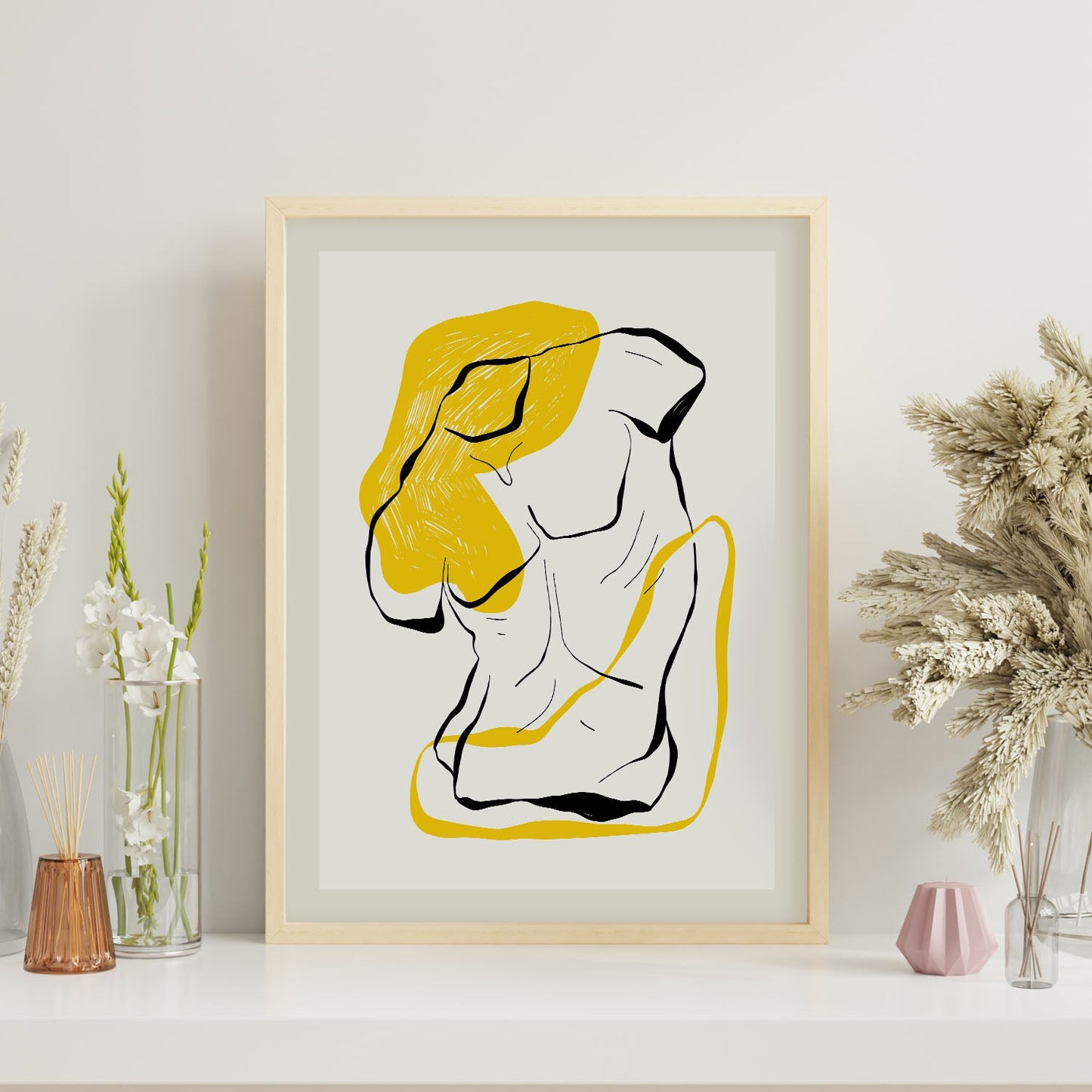 Gaddi Torso-Artwork-Nacnic-Nacnic Estudio SL