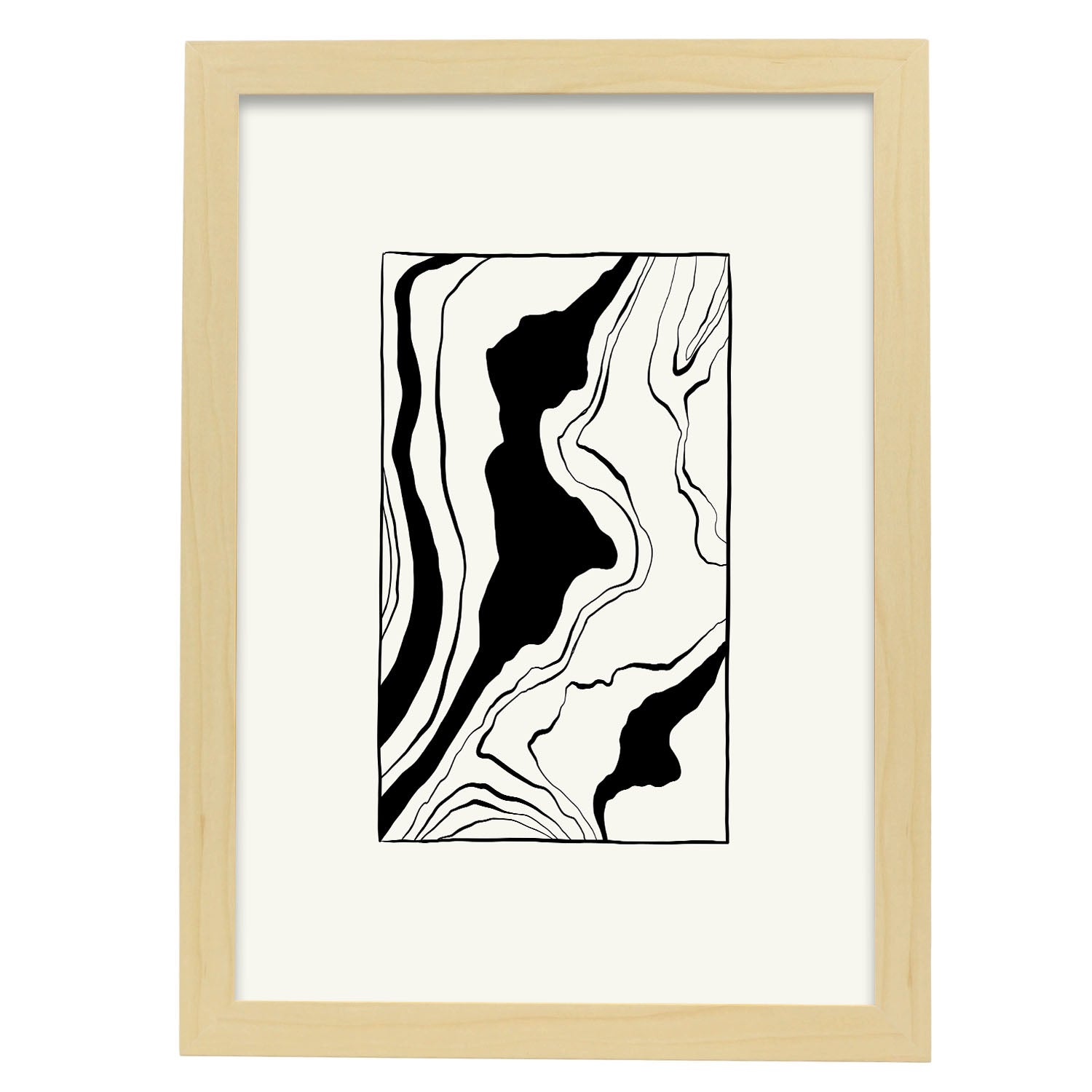 Geomap-Artwork-Nacnic-A3-Marco Madera clara-Nacnic Estudio SL