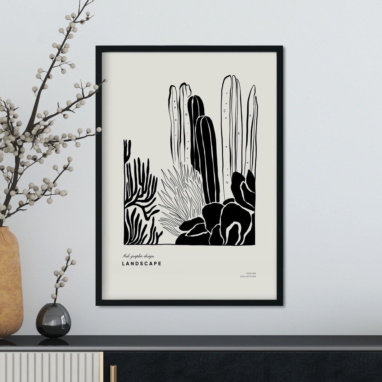 Giant Cactus-Artwork-Nacnic-Nacnic Estudio SL