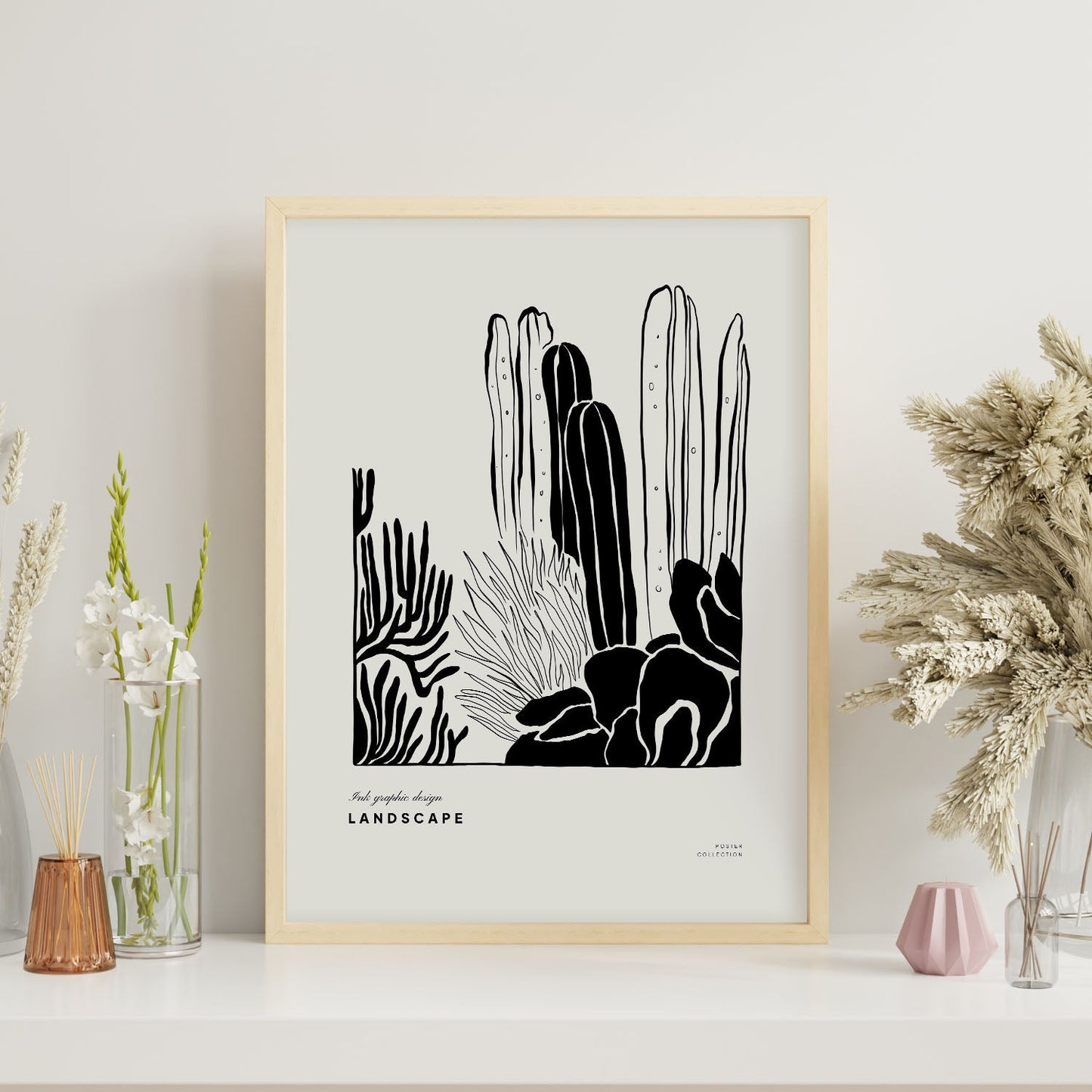 Giant Cactus-Artwork-Nacnic-Nacnic Estudio SL