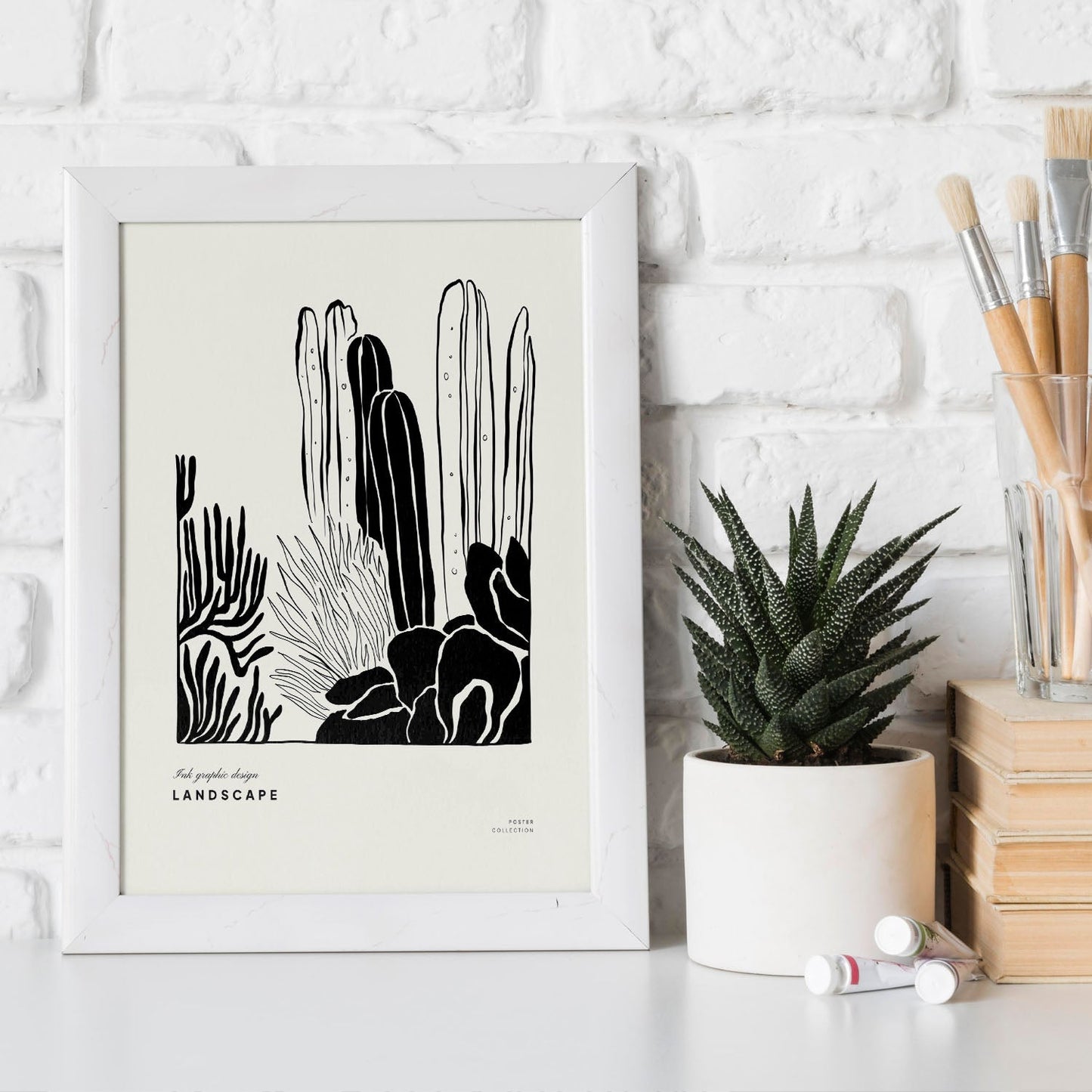 Giant Cactus-Artwork-Nacnic-Nacnic Estudio SL