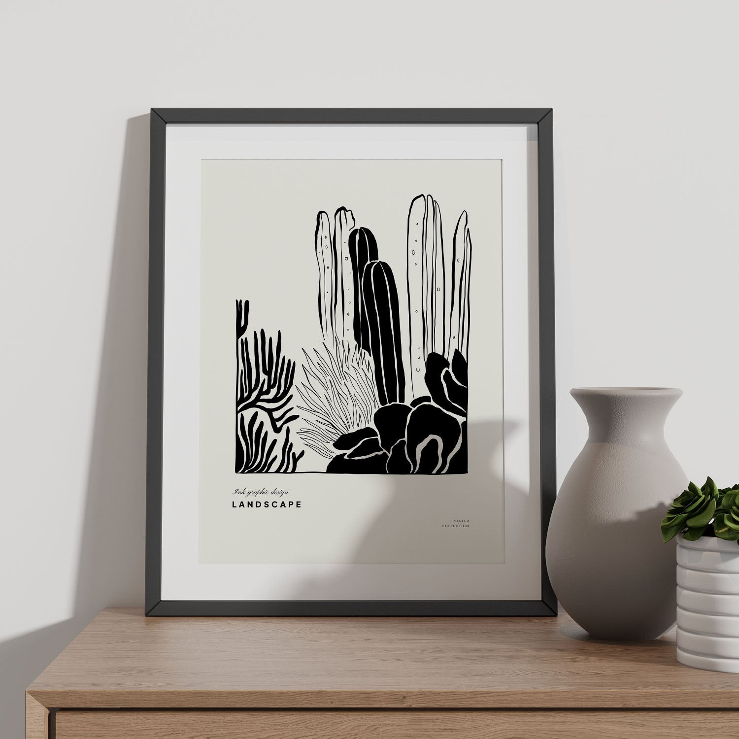 Giant Cactus-Artwork-Nacnic-Nacnic Estudio SL