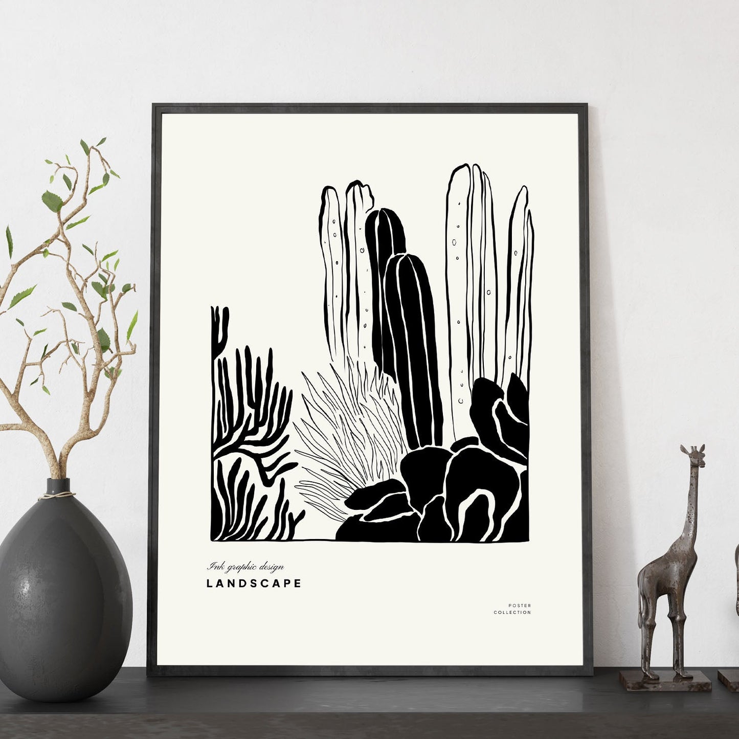 Giant Cactus-Artwork-Nacnic-Nacnic Estudio SL
