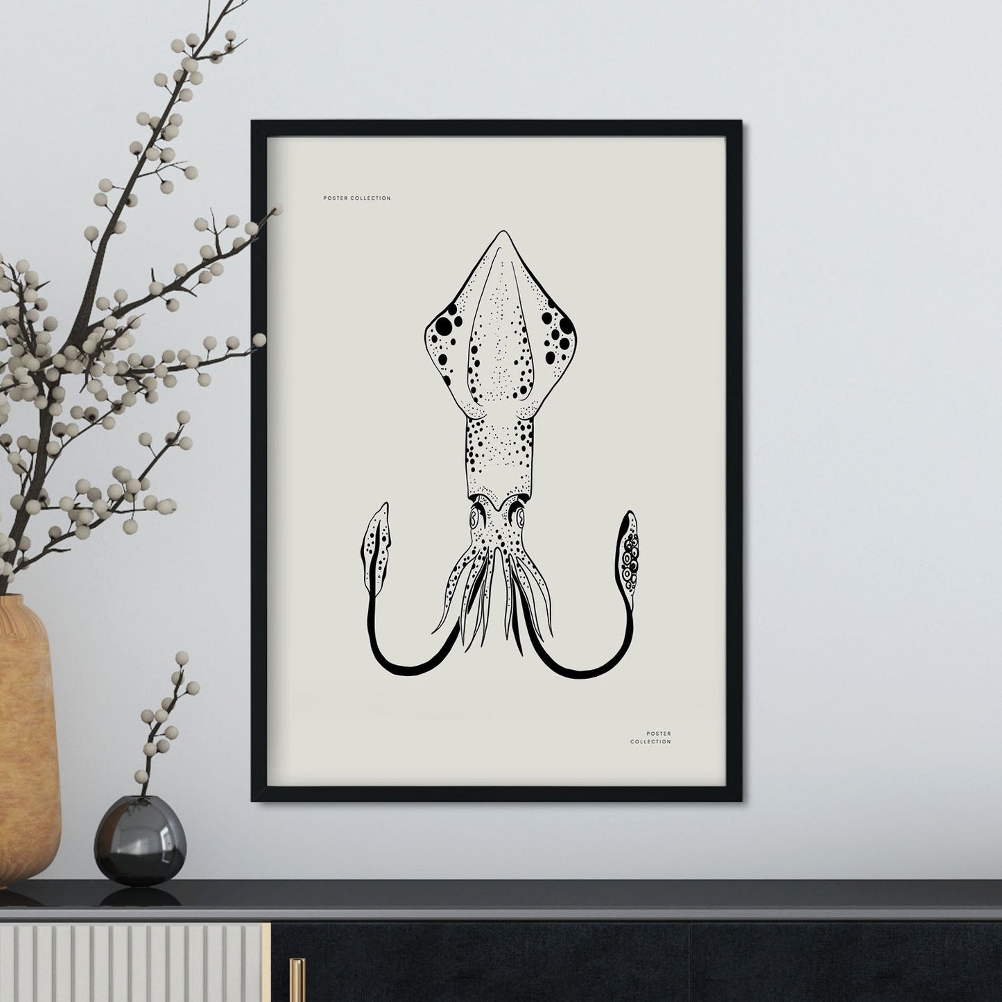 Giant Squid-Artwork-Nacnic-Nacnic Estudio SL