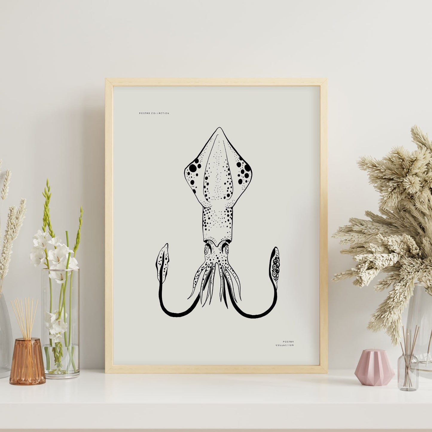Giant Squid-Artwork-Nacnic-Nacnic Estudio SL